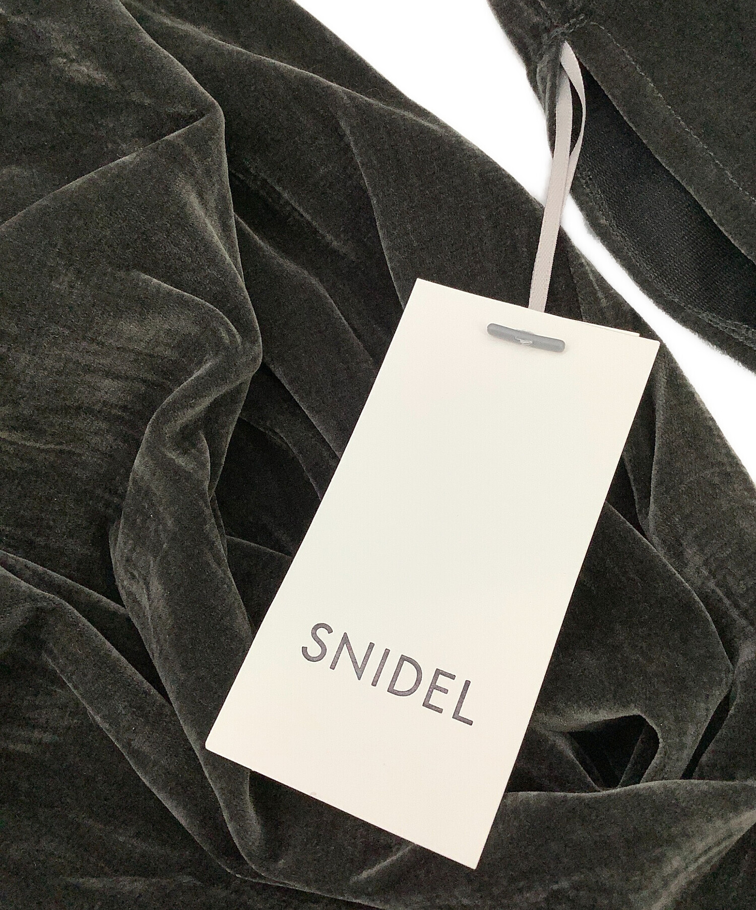 中古・古着通販】Snidel (スナイデル) ワンピース フロッキーベロア