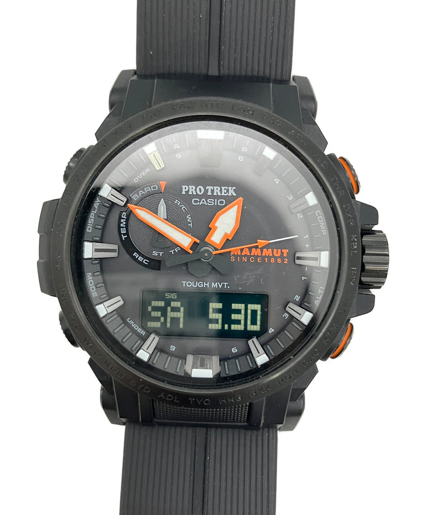 中古・古着通販】CASIO (カシオ) MAMMUT (マムート) 腕時計 プロ