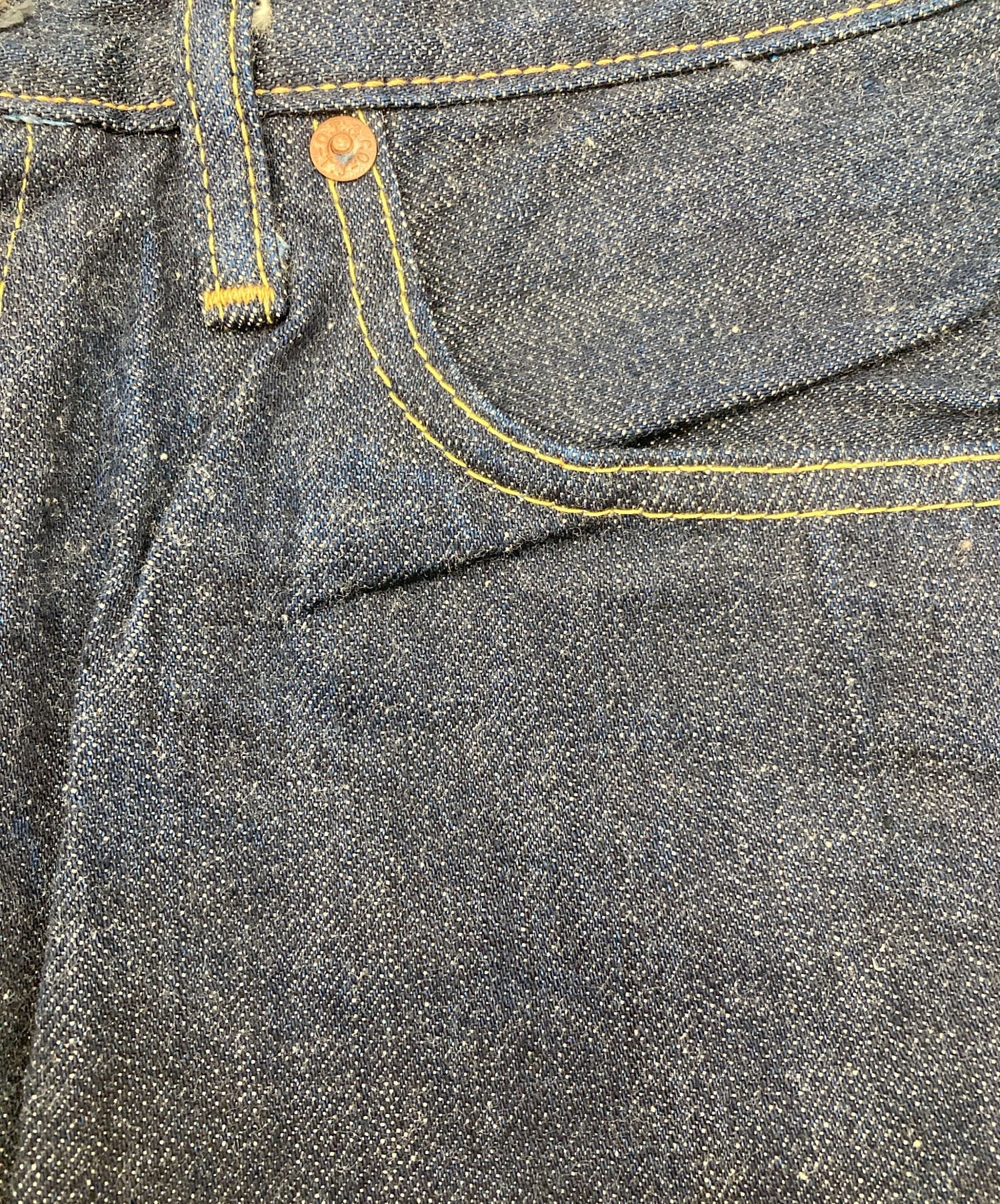 中古・古着通販】CANTON (キャントン) デニムパンツ 日本製 Lot550 