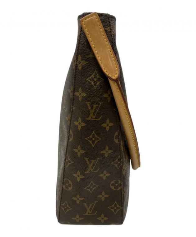 ルイヴィトン モノグラム ルーピング GM M51145 ショルダーバッグ ルイ・ヴィトン LOUIS VUITTON ルーピングGM M51145 ブラウン