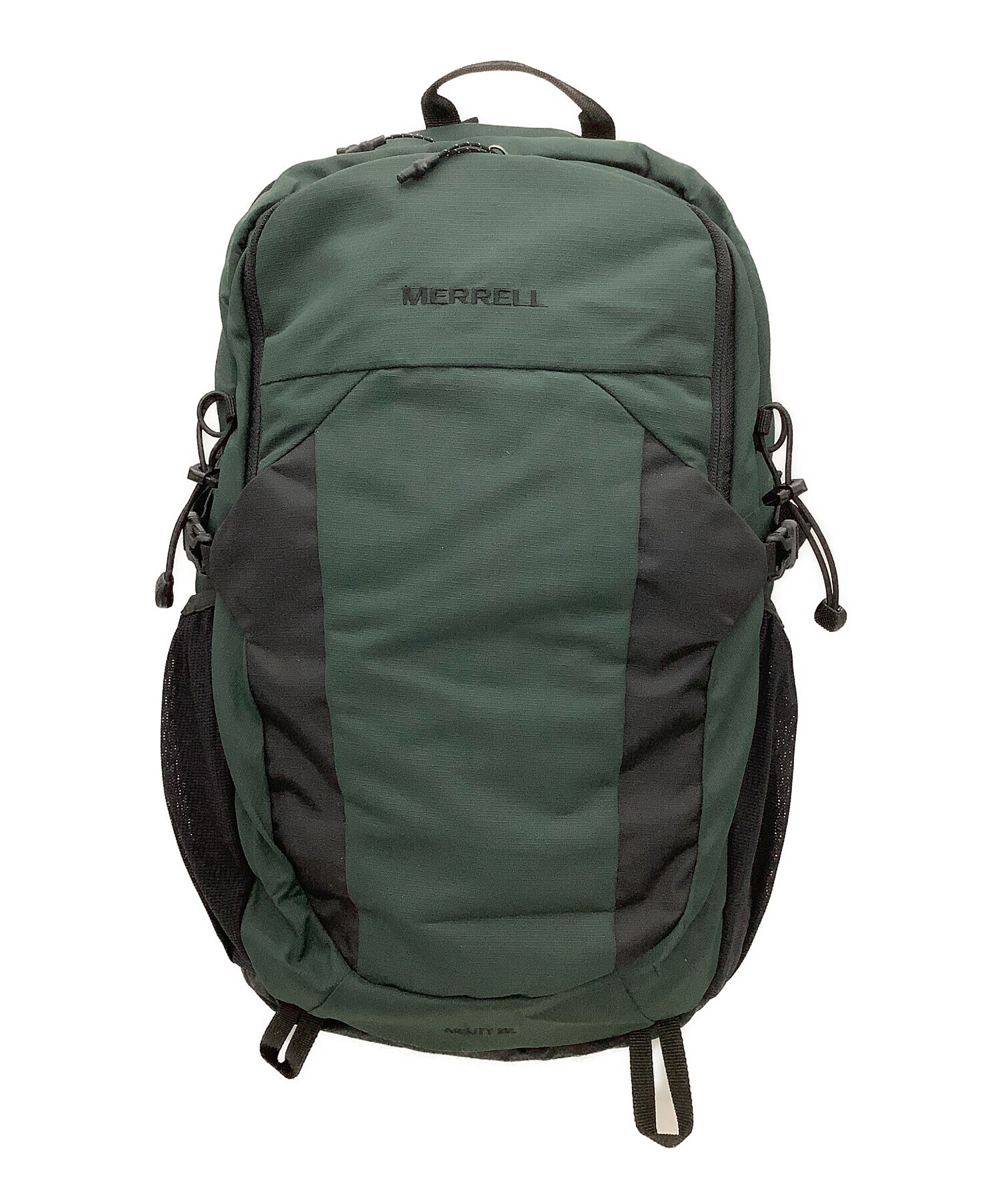 中古・古着通販】MERRELL (メレル) リュック グリーン×ブラック 