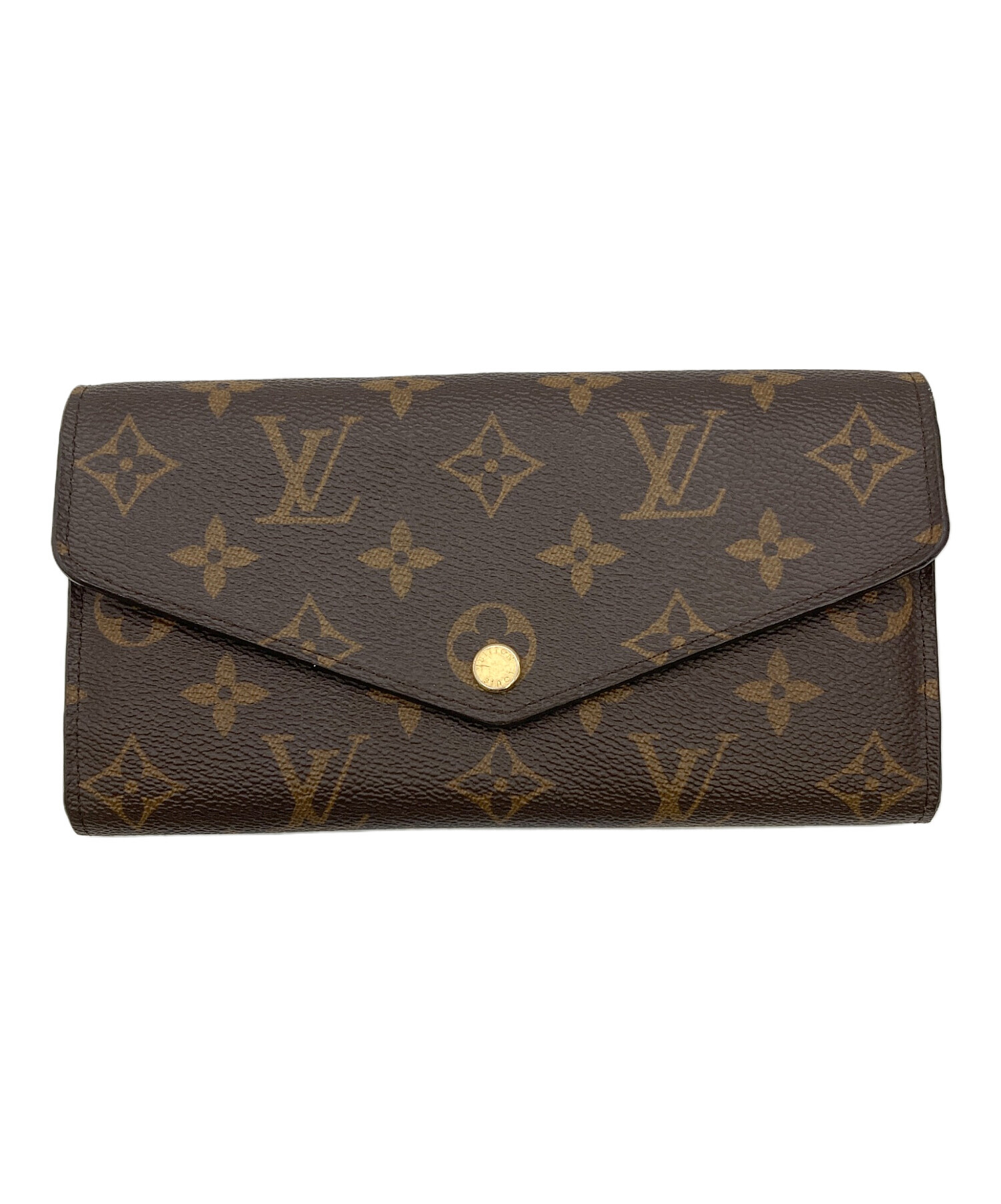 LOUIS VUITTON サラ ウォレット モノグラム 長財布 中古美品 中古・古着通販】LOUIS VUITTON (ルイ ヴィトン) 長財布 モノグラム
