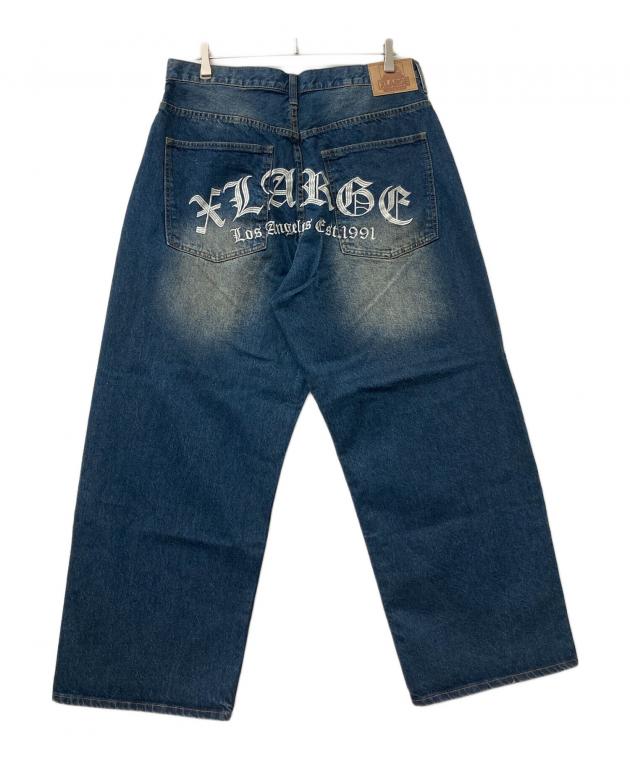 中古・古着通販】X-LARGE (エクストララージ) デニムパンツ サイズ