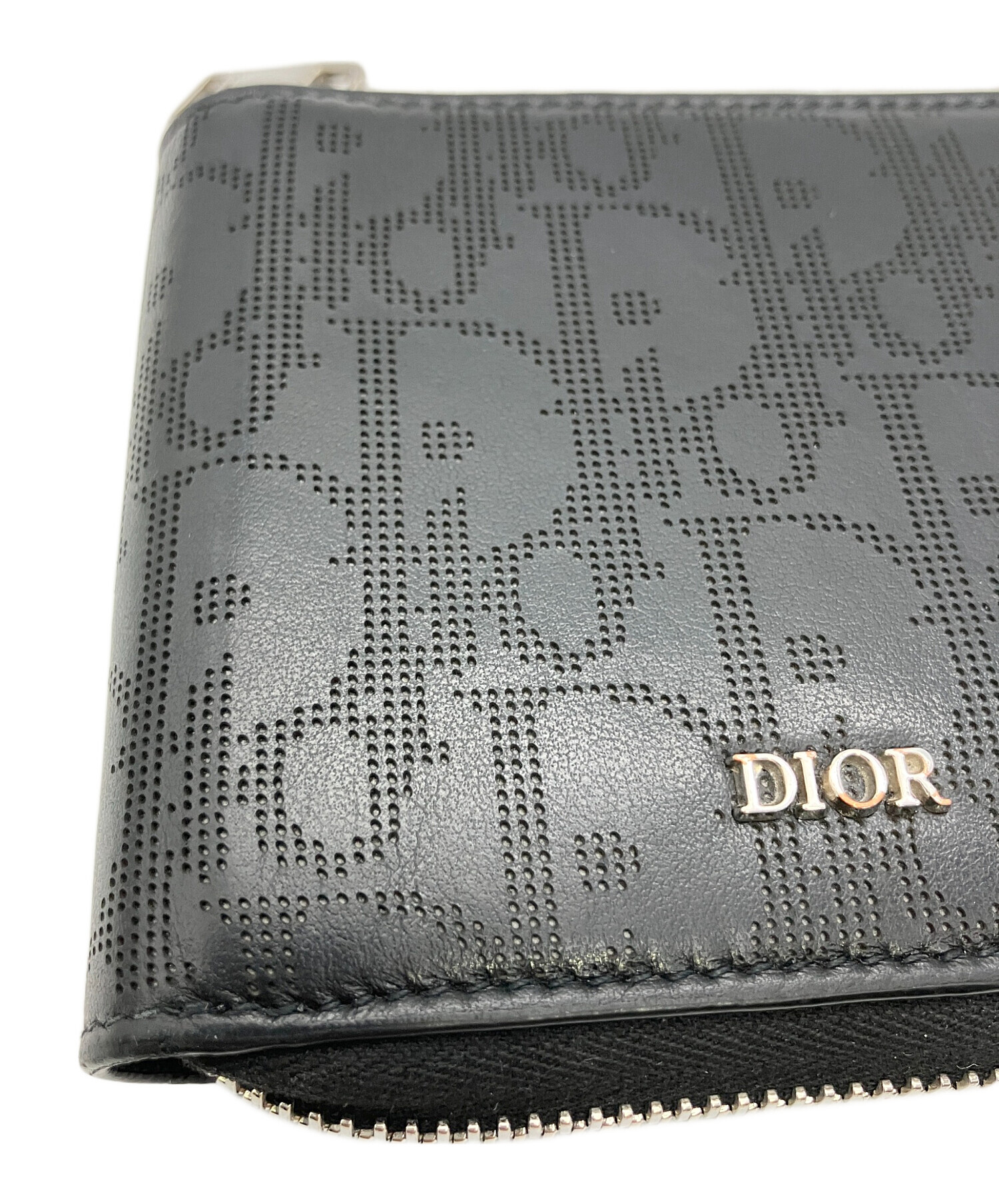 中古・古着通販】Dior (ディオール) 2つ折り財布 オブリーク