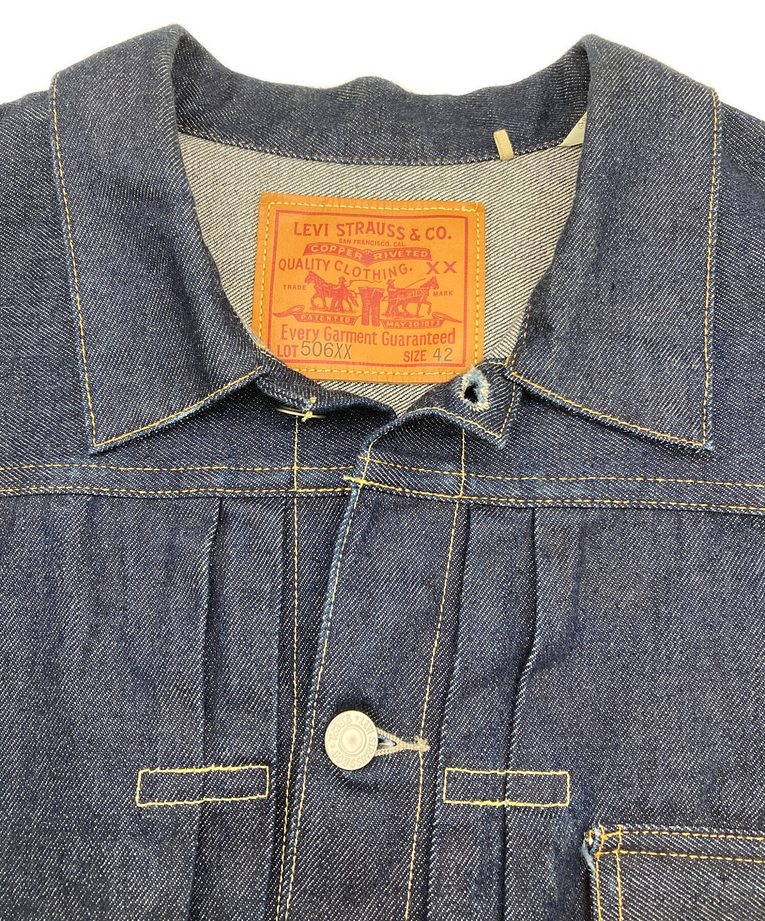 中古・古着通販】LEVI'S (リーバイス) デニムジャケット 506XX 1936年