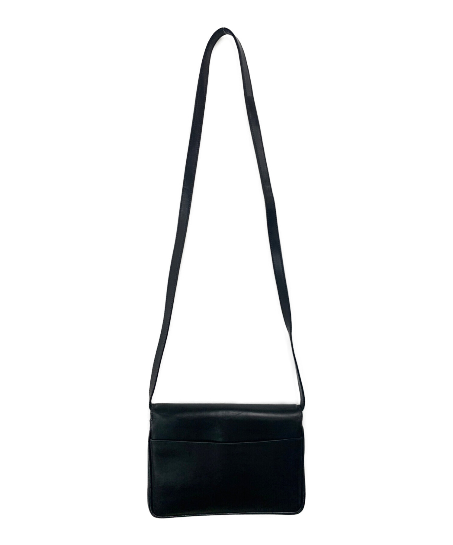 中古・古着通販】CELINE (セリーヌ) ショルダーバッグ ブラック 
