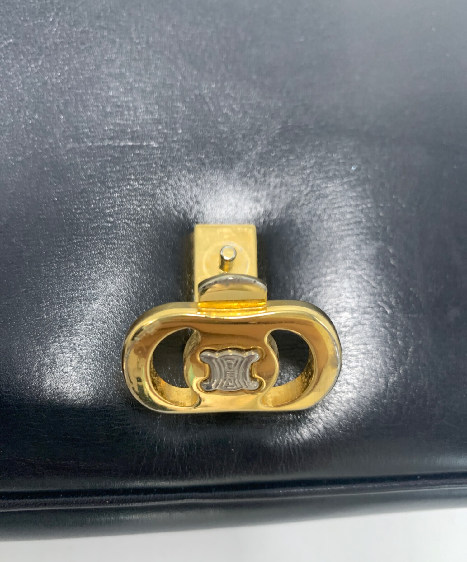 中古・古着通販】CELINE (セリーヌ) ショルダーバッグ ブラック 