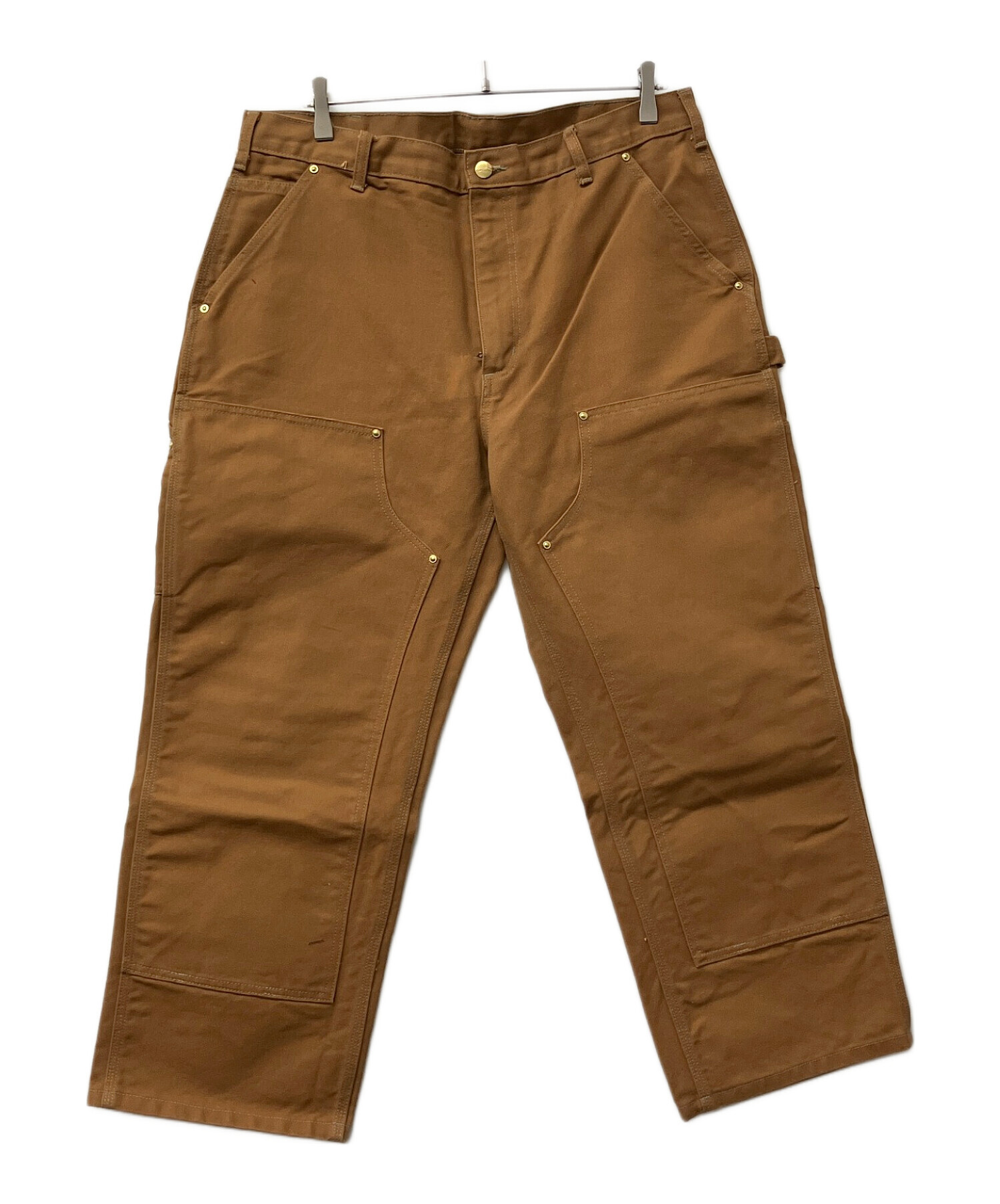 中古・古着通販】CarHartt (カーハート) パンツ ダブルニー ブラウン