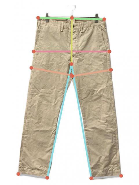 中古・古着通販】RRL (ダブルアールエル) ボタンフライチノパン