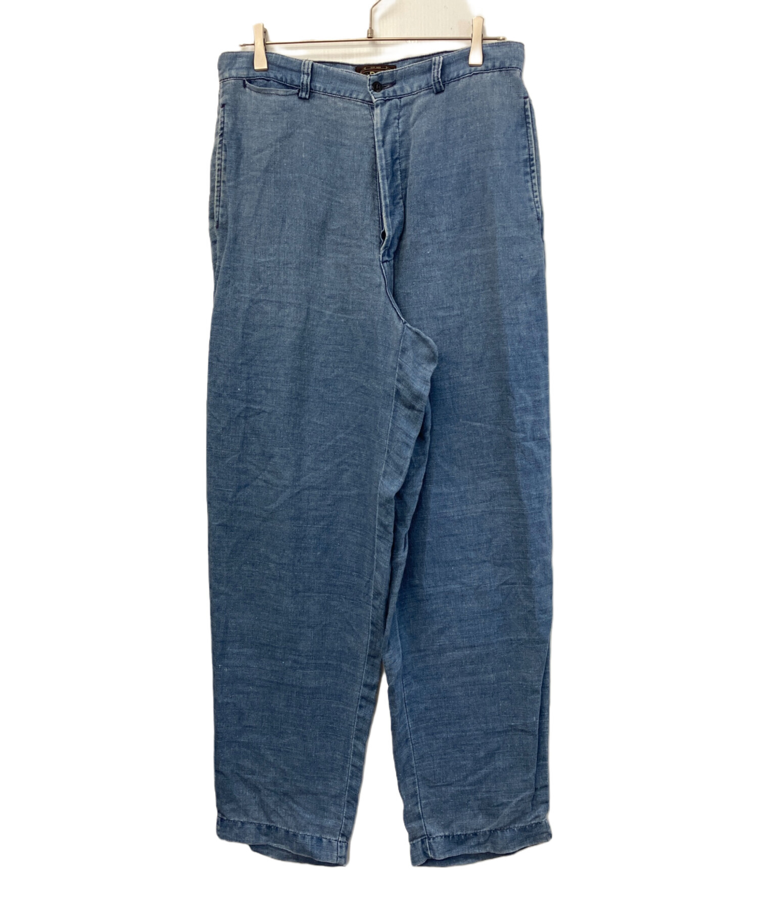 定価約48000円新品　RRL リネンパンツ 中古・古着通販】RRL (ダブルアールエル) リネンパンツ ワンドパンツ