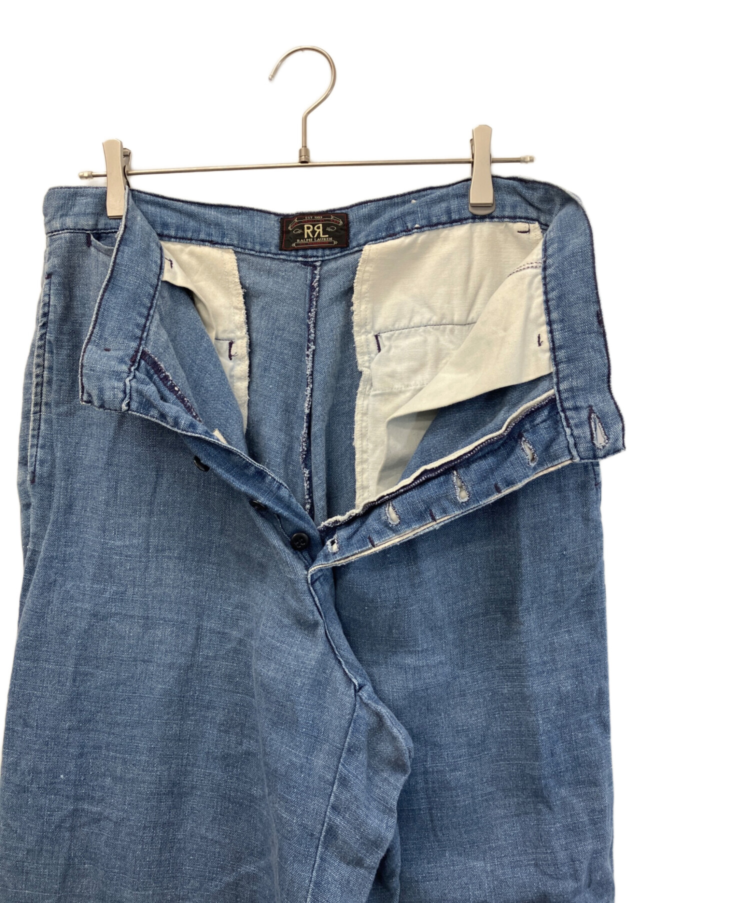 中古・古着通販】RRL (ダブルアールエル) リネンパンツ ワンドパンツ 中古・古着通販】RRL (ダブルアールエル) リネンパンツ ワンドパンツ