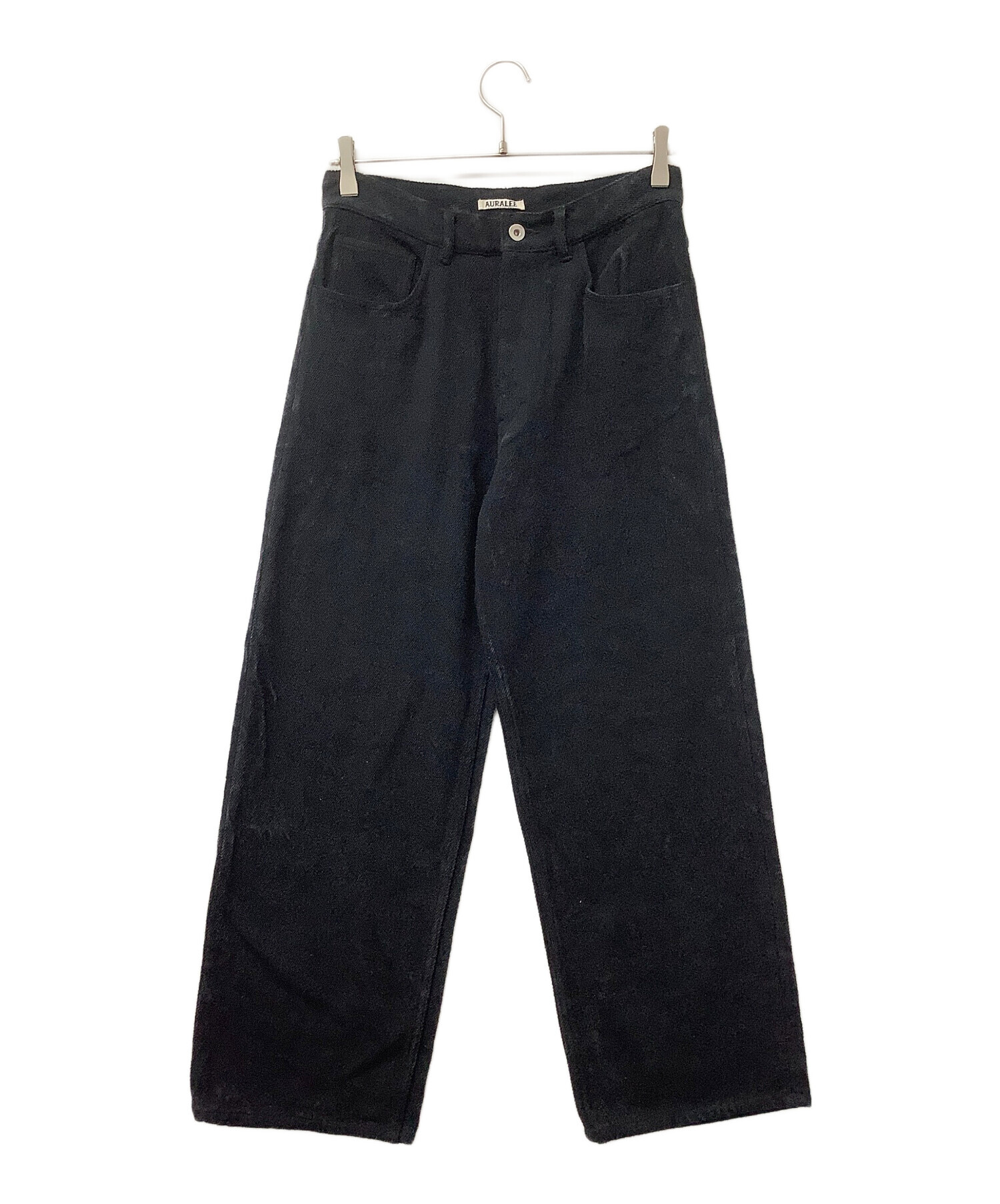 中古・古着通販】AURALEE (オーラリー) パンツ SILK NEP DENIM 5P WIDE