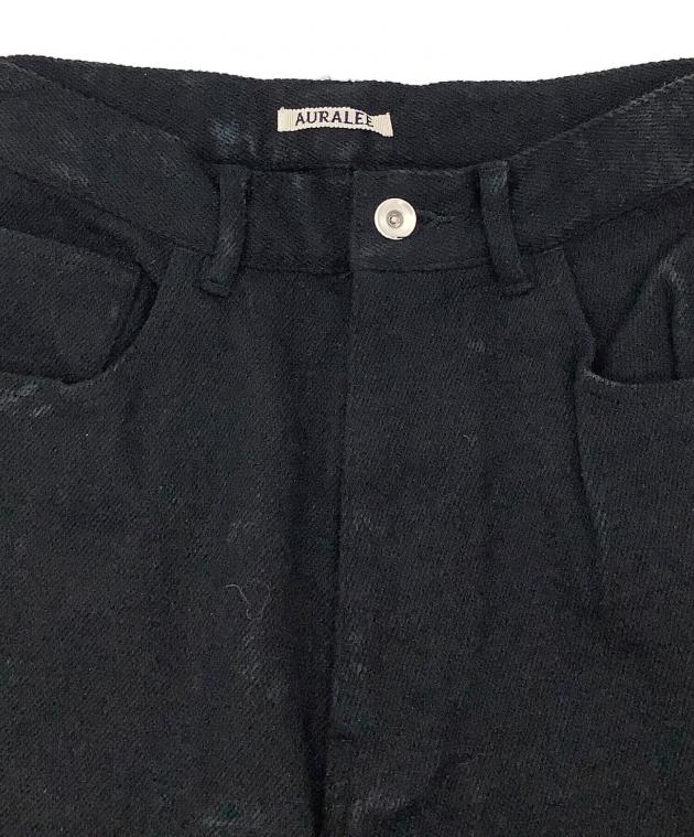 中古・古着通販】AURALEE (オーラリー) パンツ SILK NEP DENIM 5P WIDE