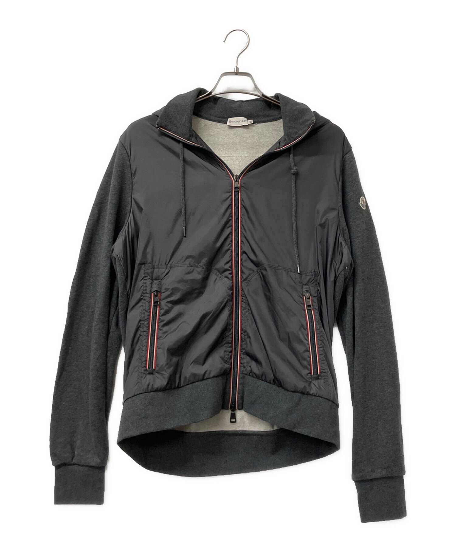 中古・古着通販】MONCLER (モンクレール) 切替ジップパーカー MAGLIA