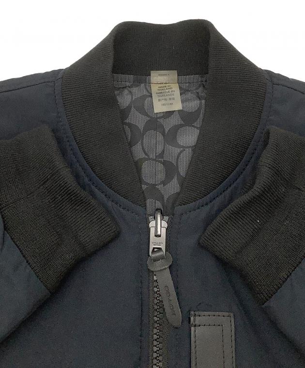 Coach　コーチ　リバーシブル　ブルゾン　X1717 中古・古着通販】COACH (コーチ) リバーシブルブルゾン ブラック