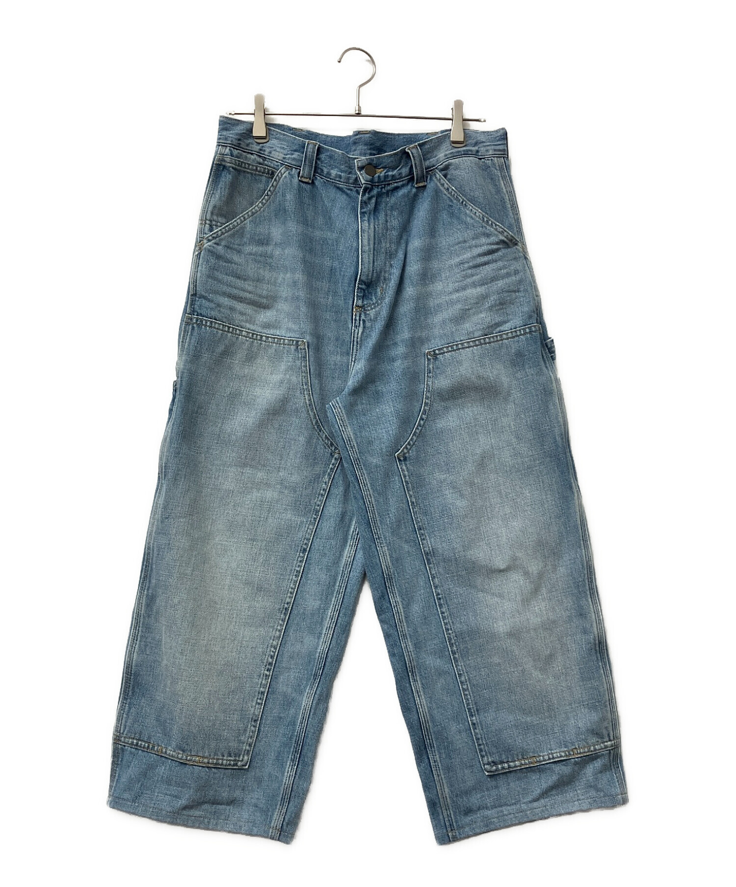 中古・古着通販】CarHartt (カーハート) ダブルニーデニムパンツ