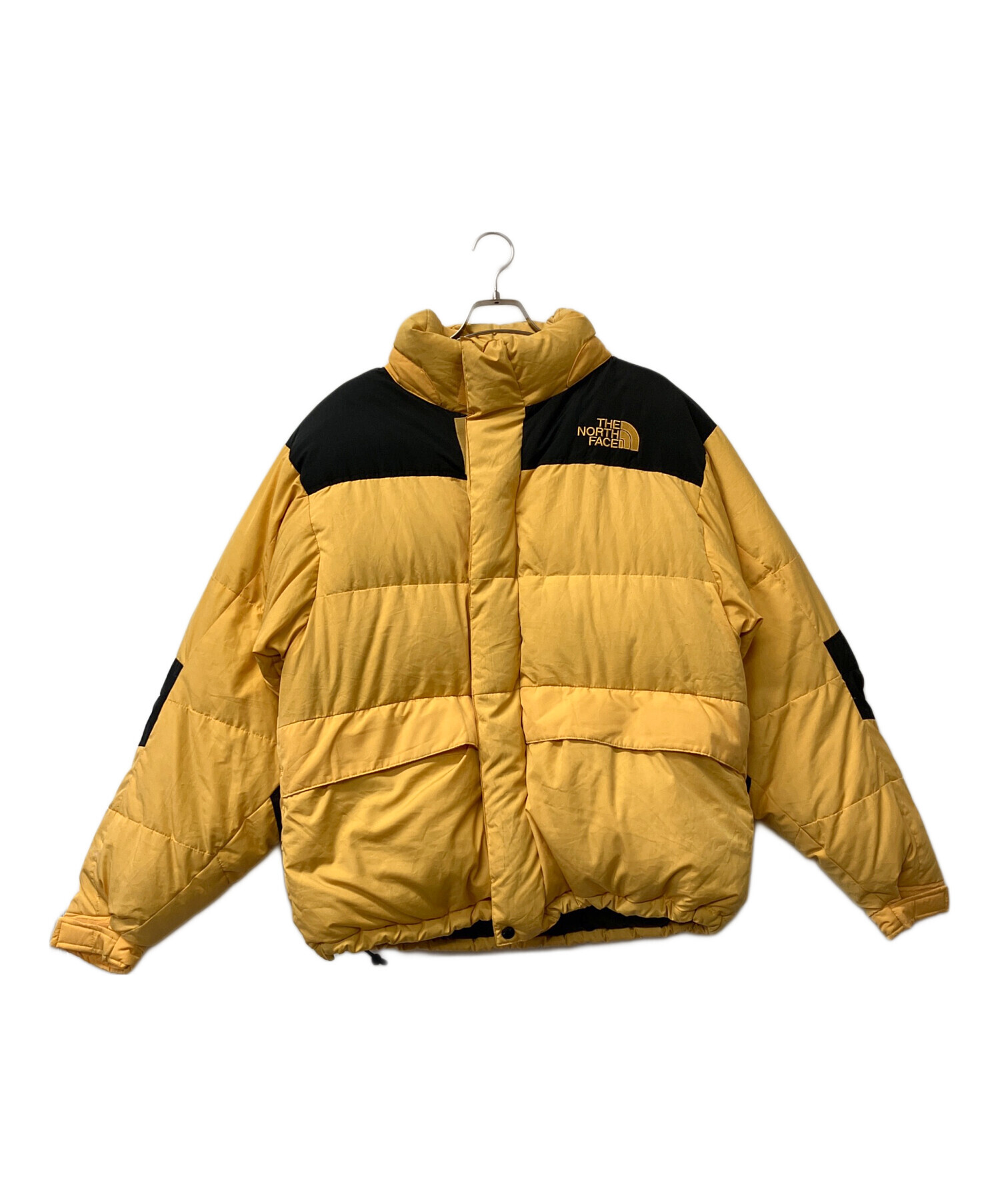 THE NORTH FACE ダウンジャケット イエロー/ブラック　ヴィンテージ 中古・古着通販】THE NORTH FACE (ザ ノース フェイス) ダウン