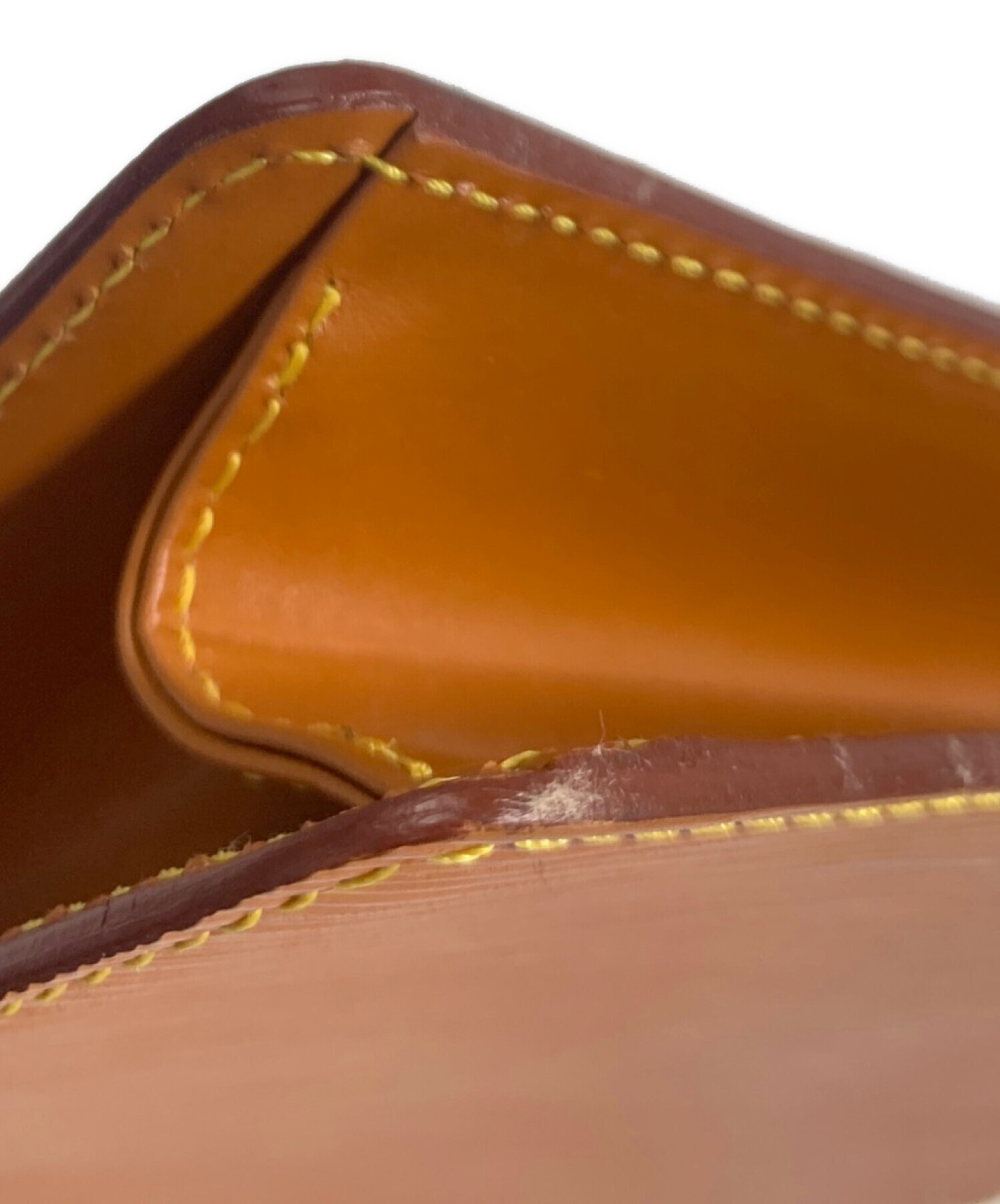 M05/005 ルイヴィトン クラッチバッグ ブラウン系 中古・古着通販】LOUIS VUITTON (ルイ ヴィトン) クラッチバッグ