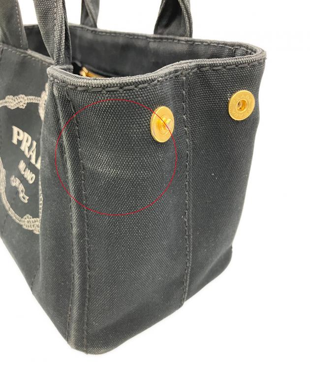 中古・古着通販】PRADA (プラダ) カナパキャンバストートバッグ 2way