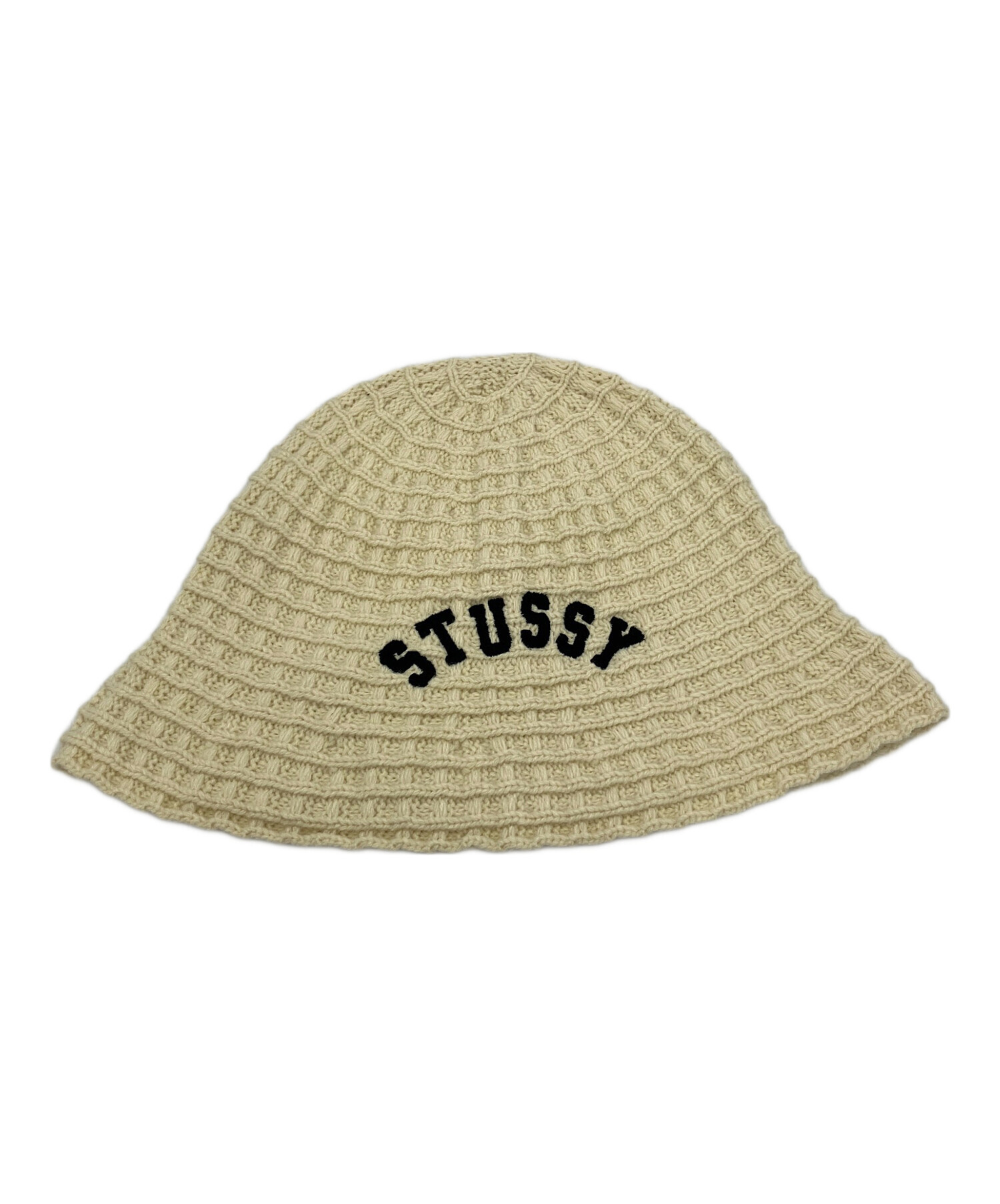 中古・古着通販】stussy (ステューシー) WAFFLE KNIT BUCKET HAT