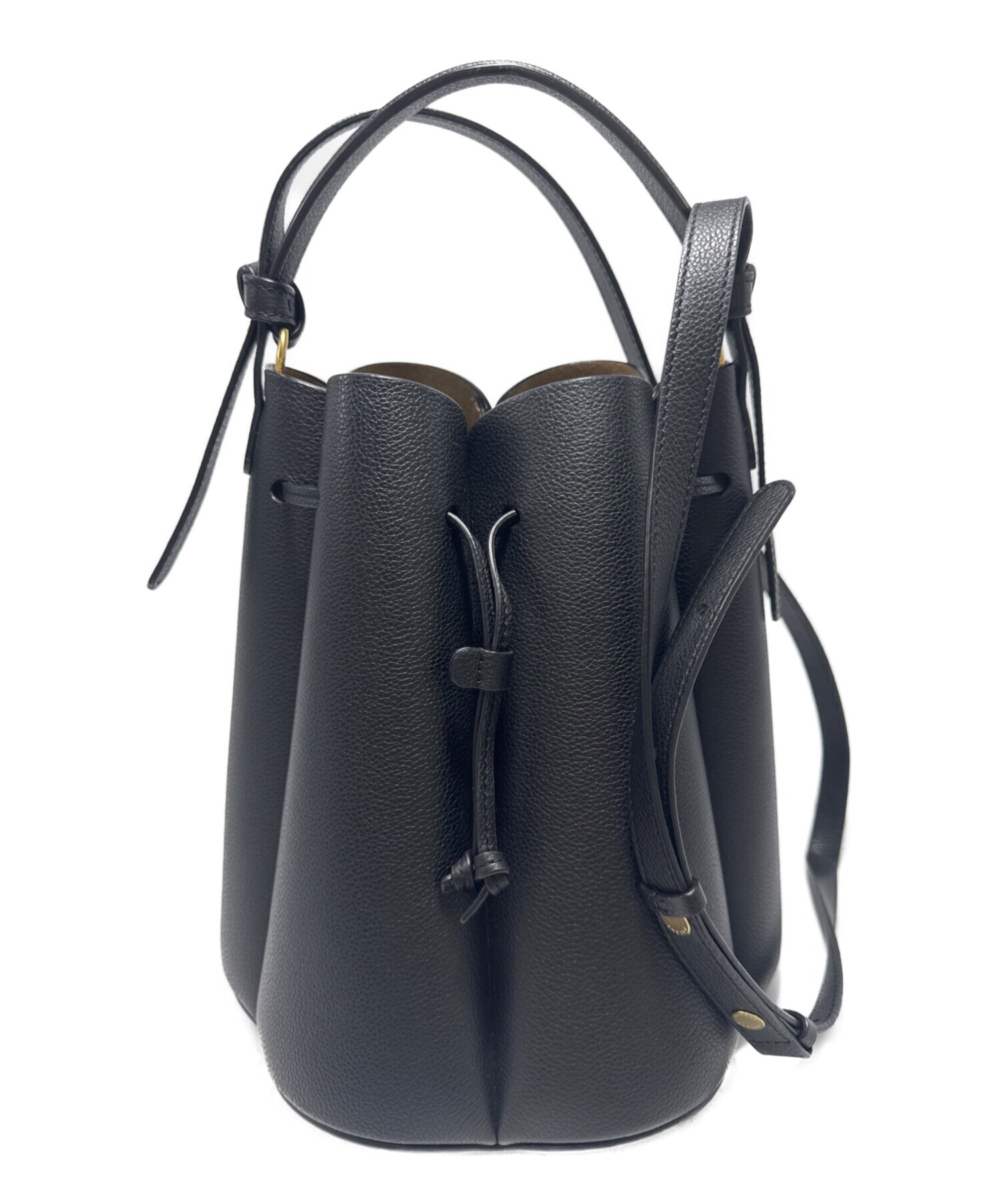 中古・古着通販】POLENE (ポレーヌ) ワンショルダーバッグ ブラック 