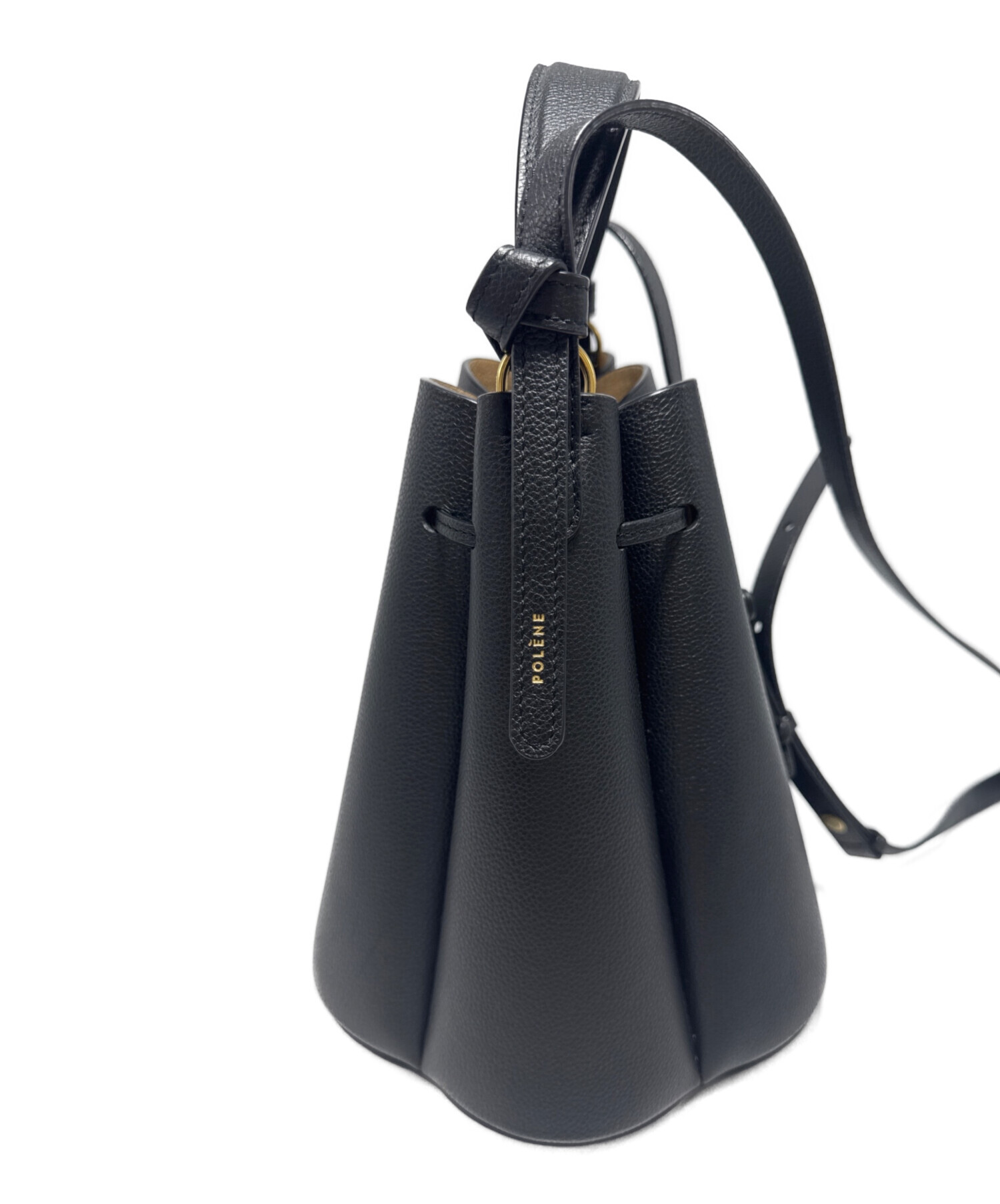 中古・古着通販】POLENE (ポレーヌ) ワンショルダーバッグ ブラック 