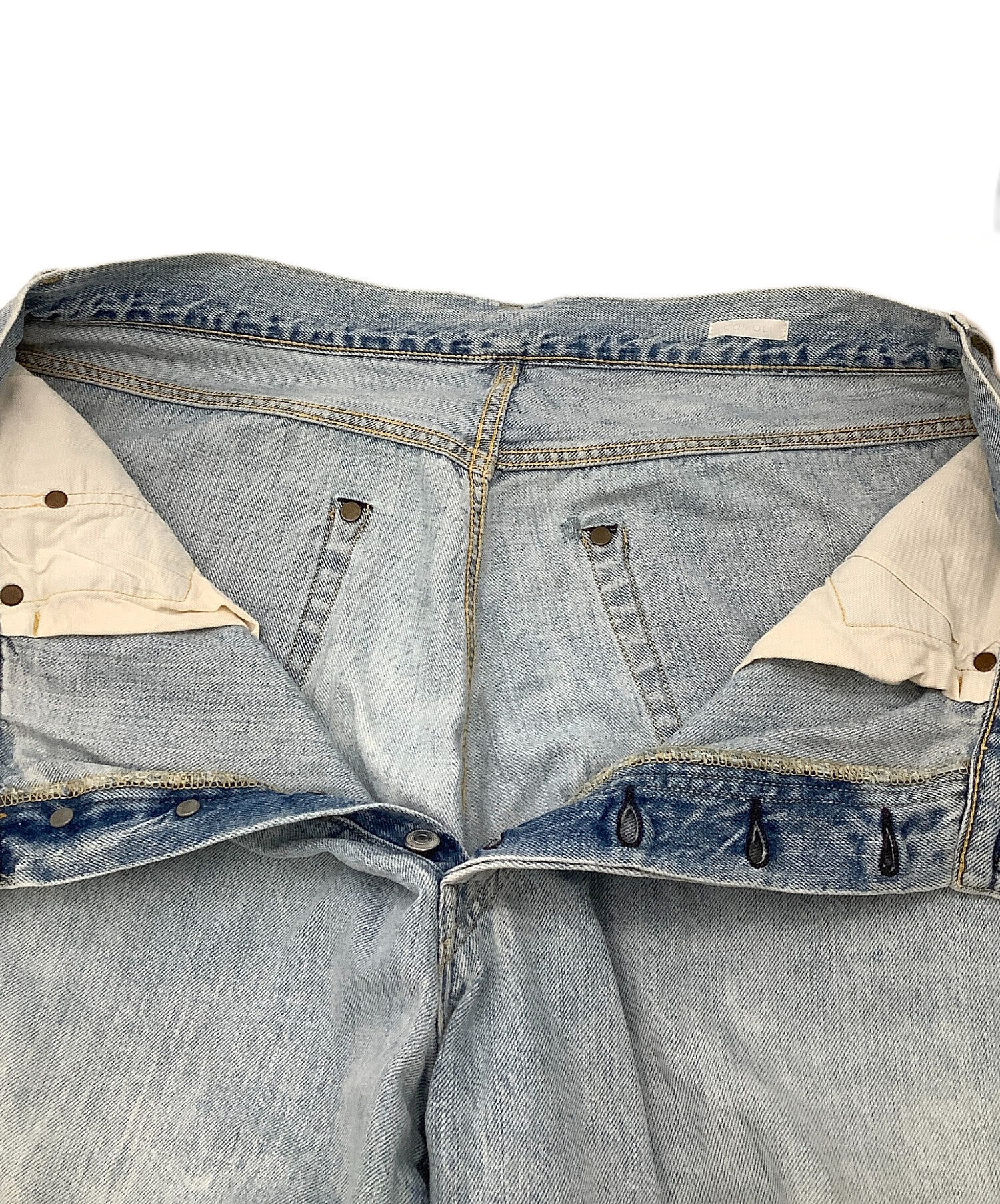中古・古着通販】COMOLI (コモリ) パンツ 21AW 5Pデニムパンツ スカイ