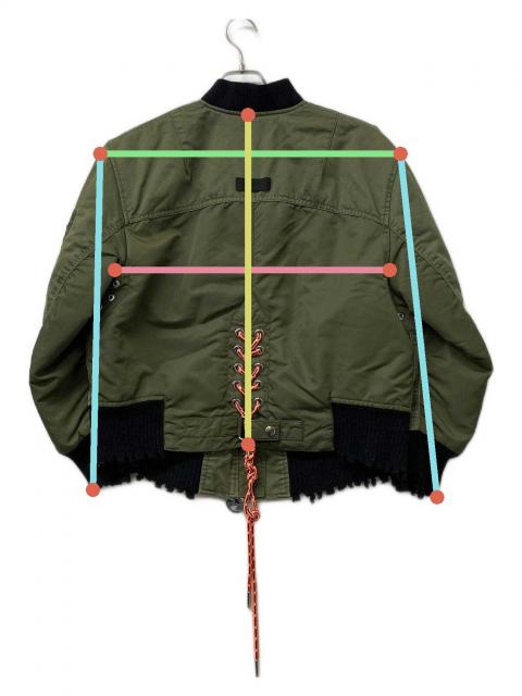 中古・古着通販】DIESEL (ディーゼル) MA-1ジャケット ALTERNATIVE