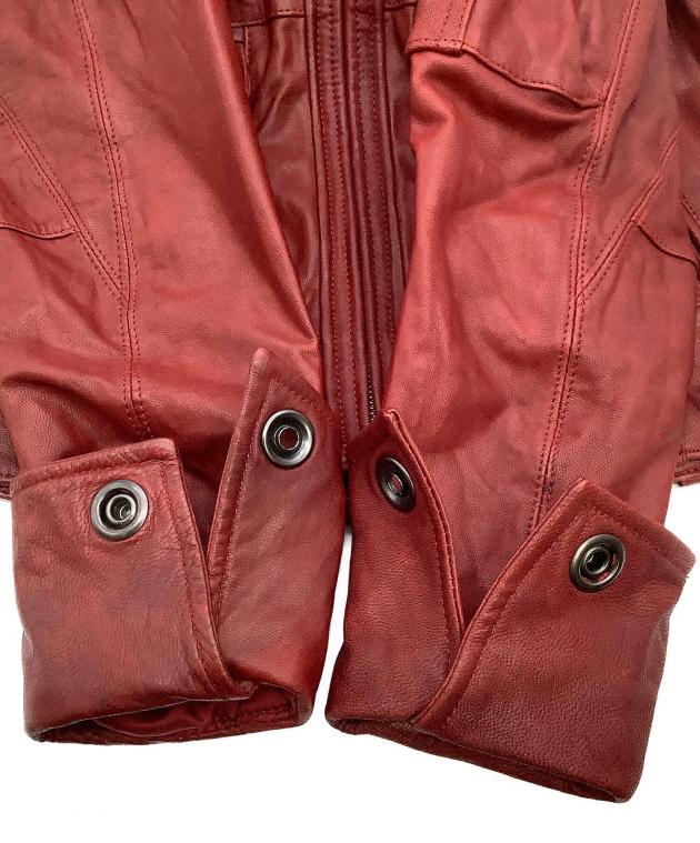 中古・古着通販】AVIREX (アヴィレックス) レザージャケット フード