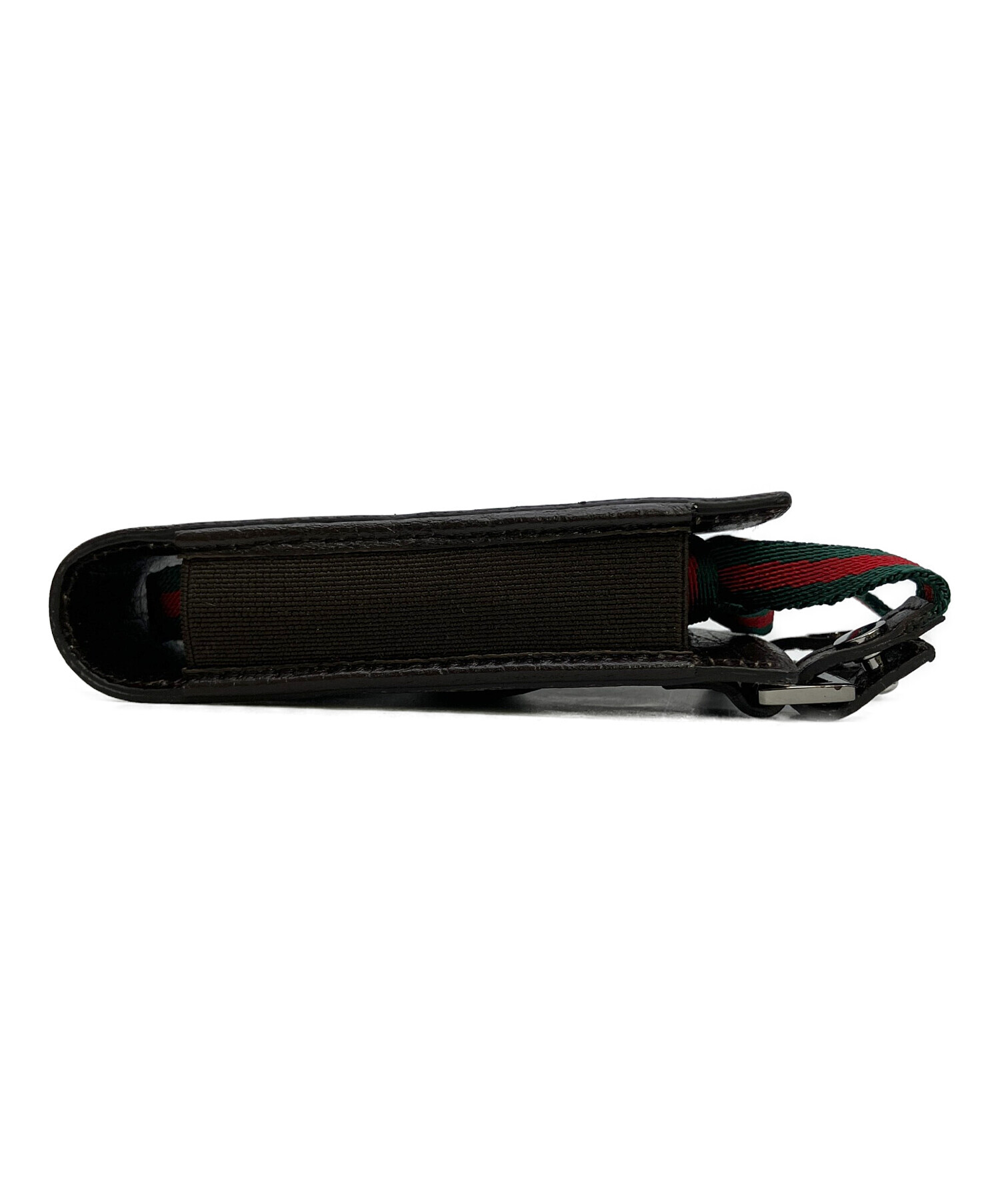 中古・古着通販】GUCCI (グッチ) ネックポーチ GGスプリーム・シェリー