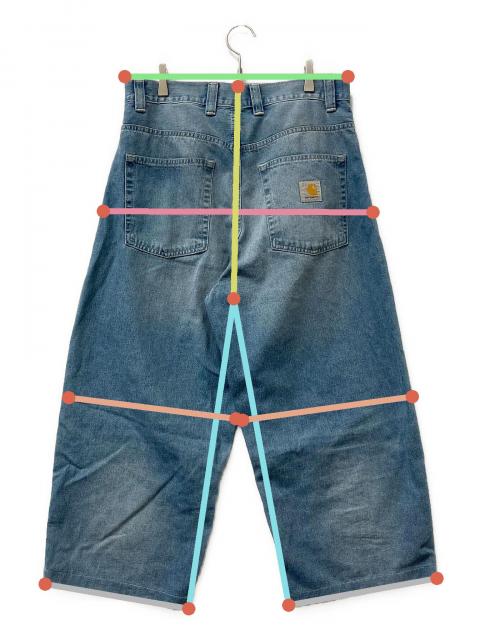 中古・古着通販】CarHartt (カーハート) デニムパンツ インディゴ