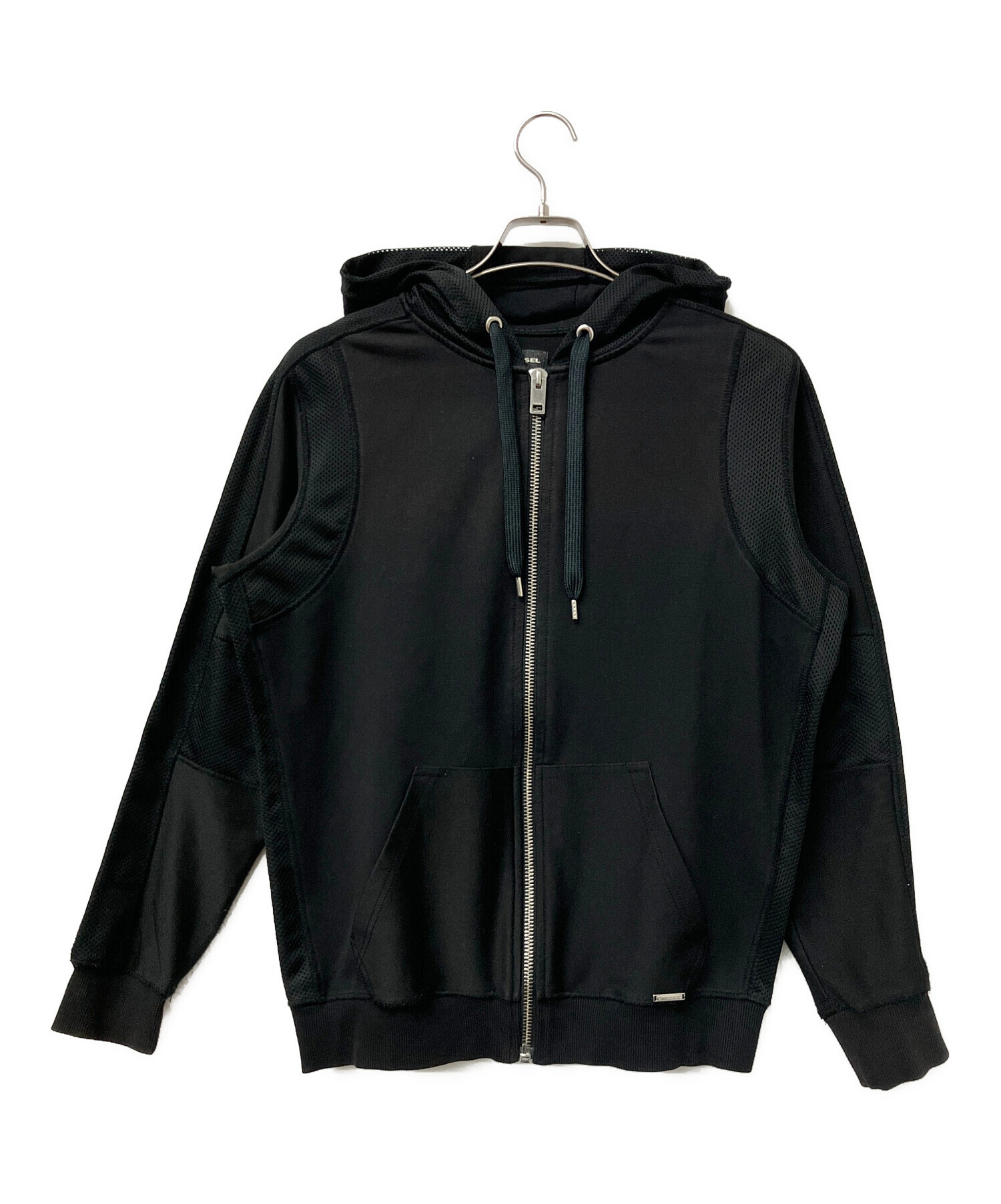 中古・古着通販】DIESEL (ディーゼル) パーカー メッシュジップ