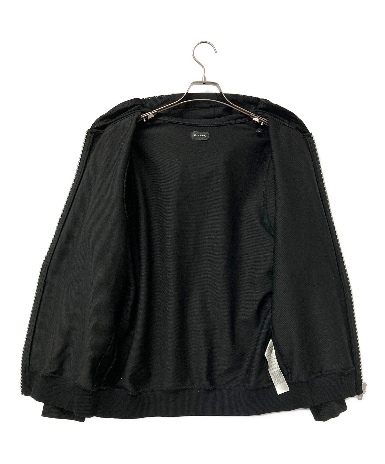 中古・古着通販】DIESEL (ディーゼル) パーカー メッシュジップ