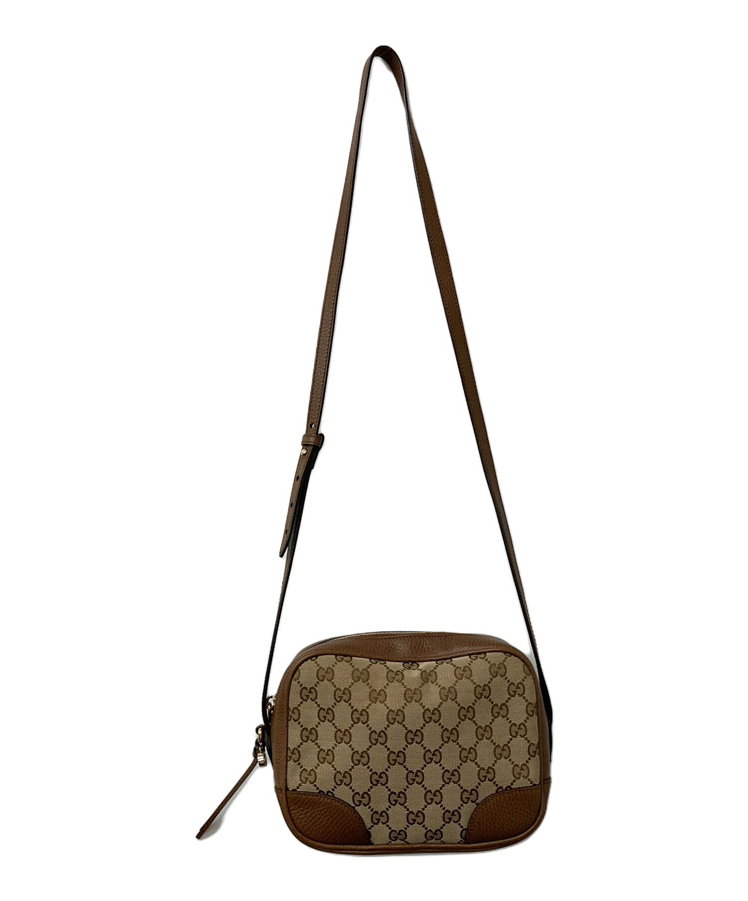中古・古着通販】GUCCI (グッチ) ブリーGGキャンバスショルダーバッグ