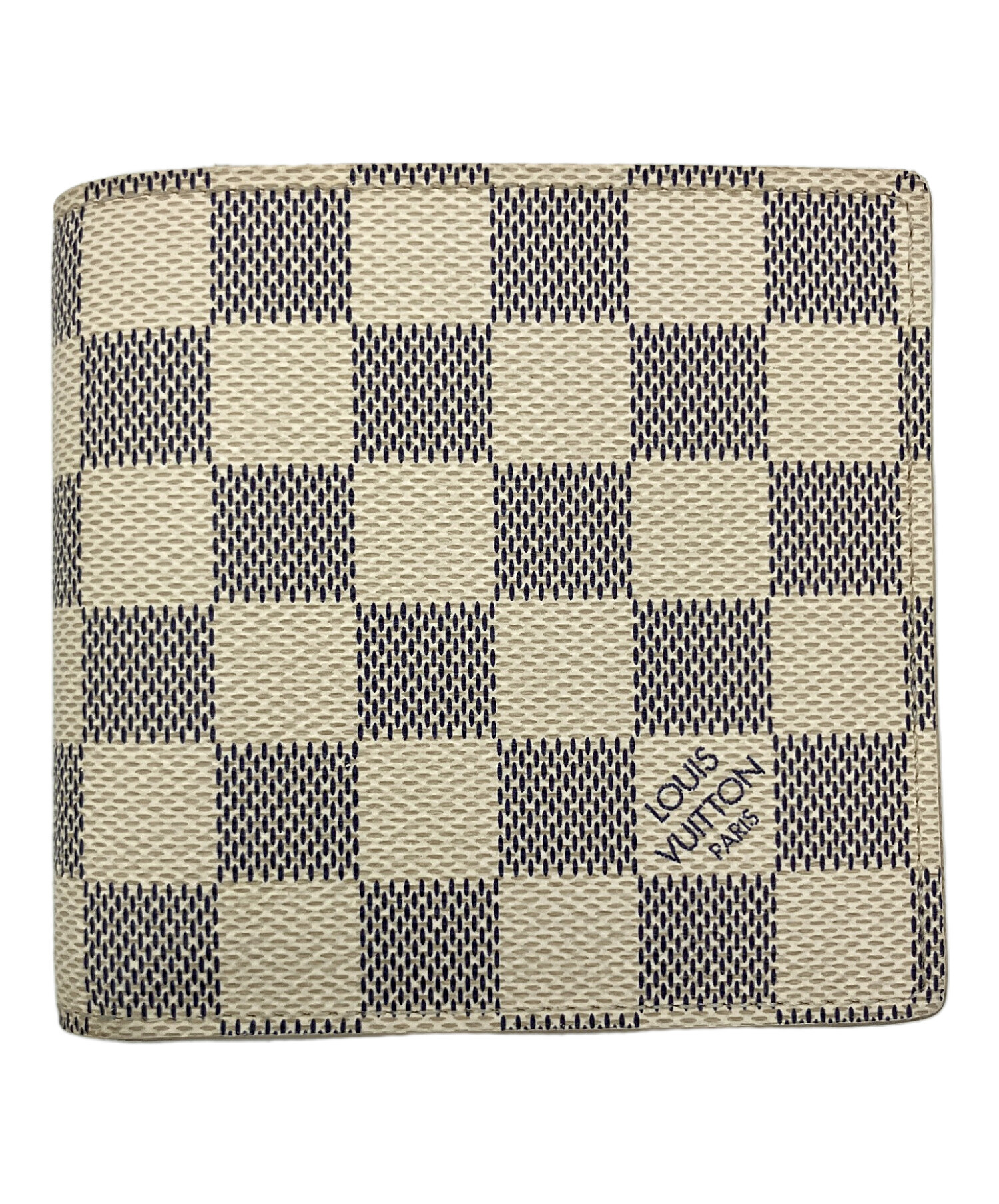 LOUIS VUITTON 二つ折り財布 ダミエ 新品】VUITTONノベルティ。ダミエ