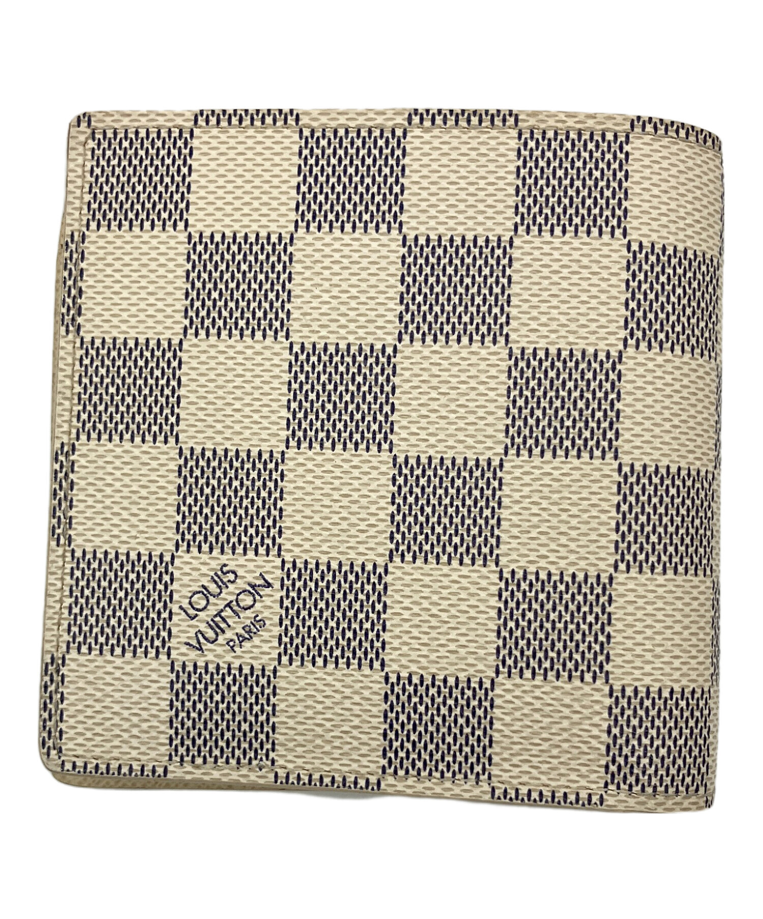 中古・古着通販】LOUIS VUITTON (ルイ ヴィトン) 2つ折り財布 ダミエ