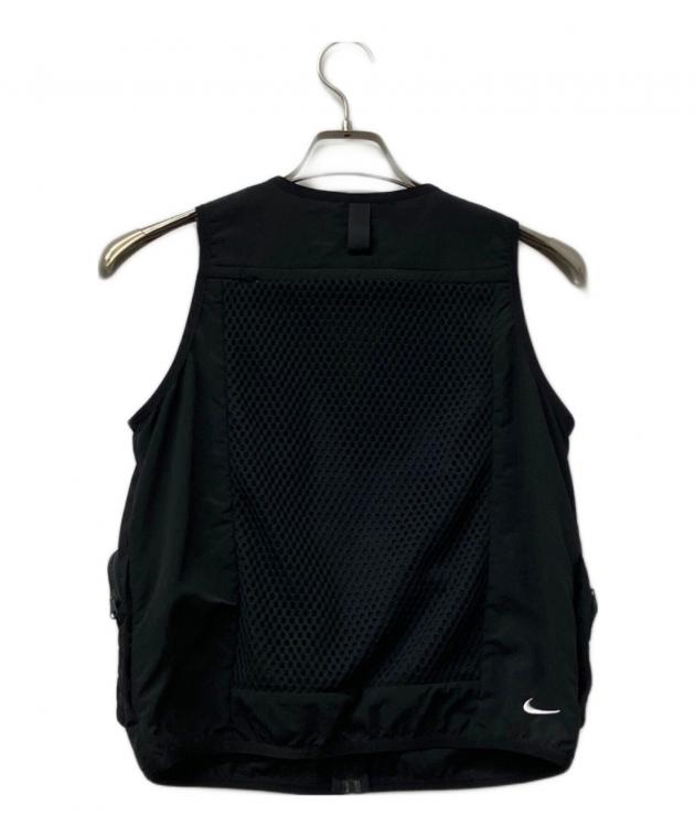 【極美品/XS】NIKE ACG ユーティリティ メッシュベスト ブラック 稀少 中古・古着通販】NIKE ACG (ナイキエーシージー) ユーティリティベスト