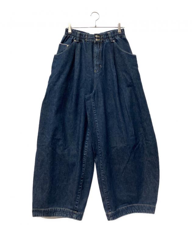 中古・古着通販】CLESSTE (クレスト) ワイドデニムパンツ ネイビー