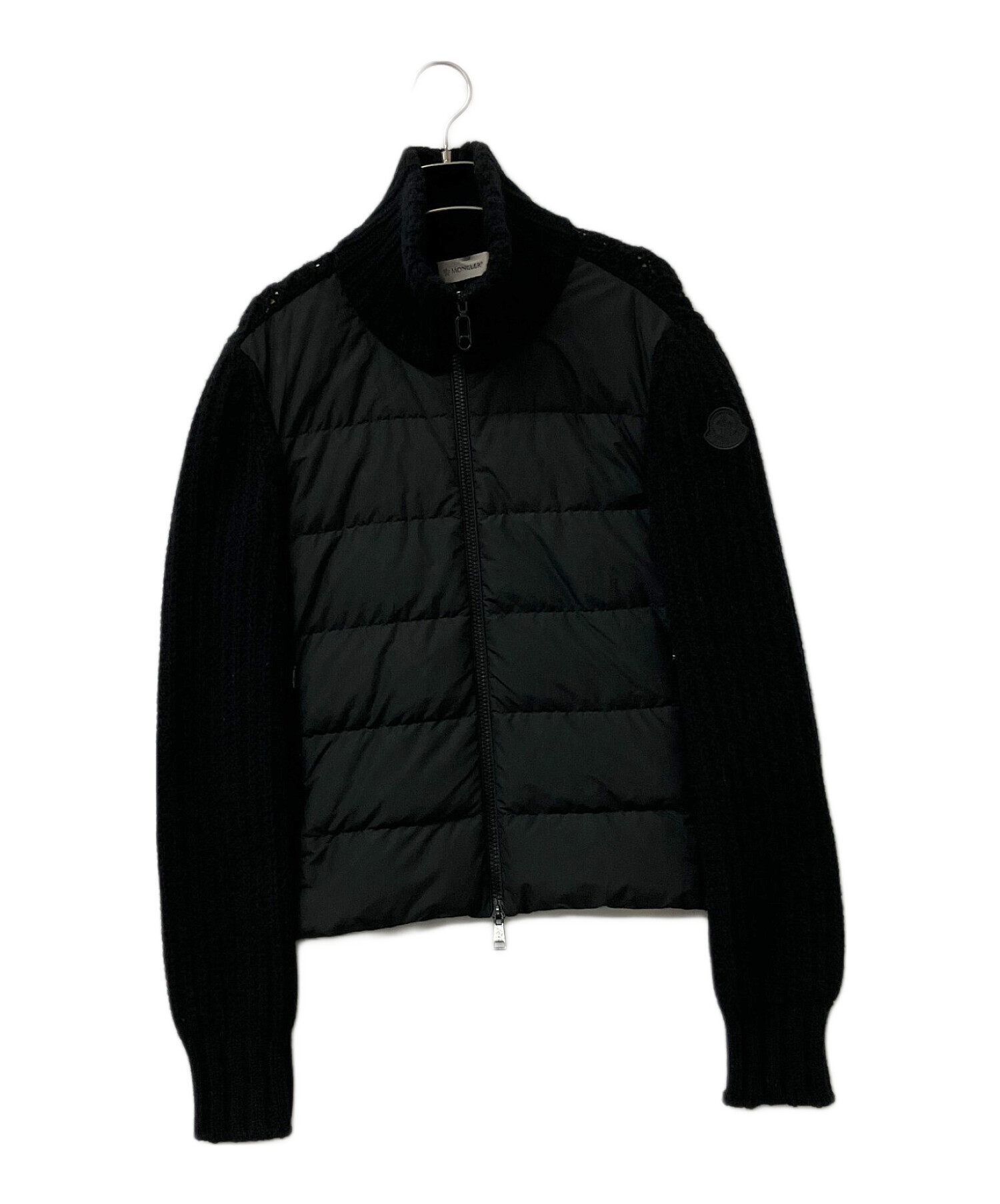 中古・古着通販】MONCLER (モンクレール) ダウンジャケット ニット切替
