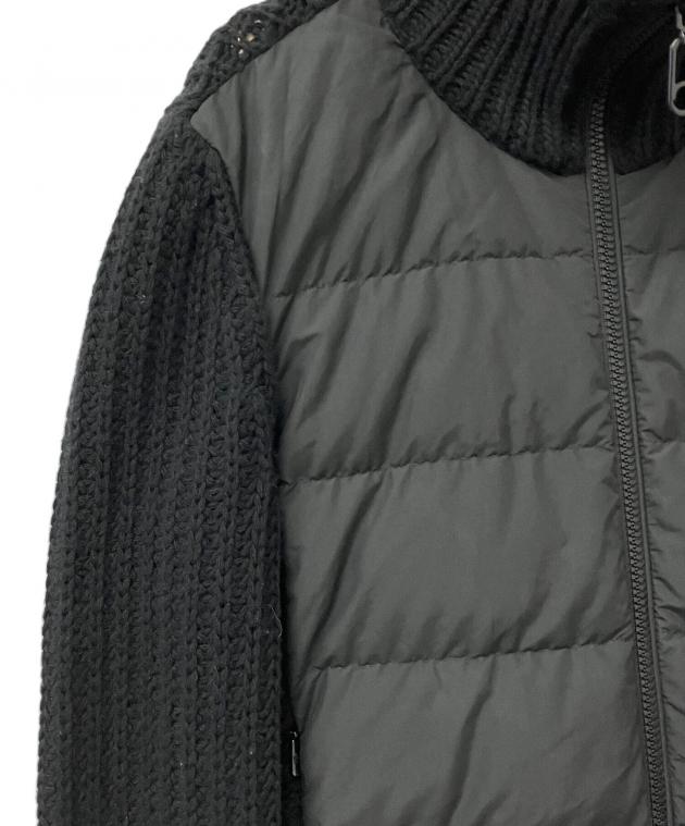 中古・古着通販】MONCLER (モンクレール) ダウンジャケット ニット切替