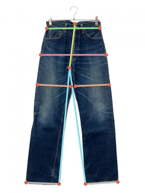 中古・古着通販】WAREHOUSE (ウエアハウス) ジーンズ 水牛パッチ Lot