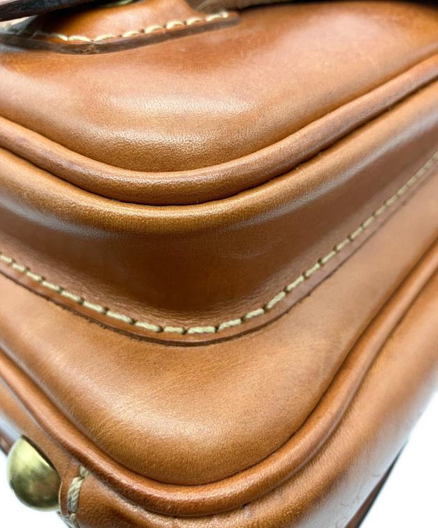 中古・古着通販】Herz (ヘルツ) レザーバッグ ダブルポケット