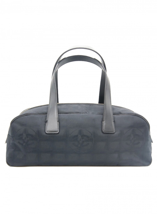 中古・古着通販】CHANEL (シャネル) ミニボストンバッグ ブラック