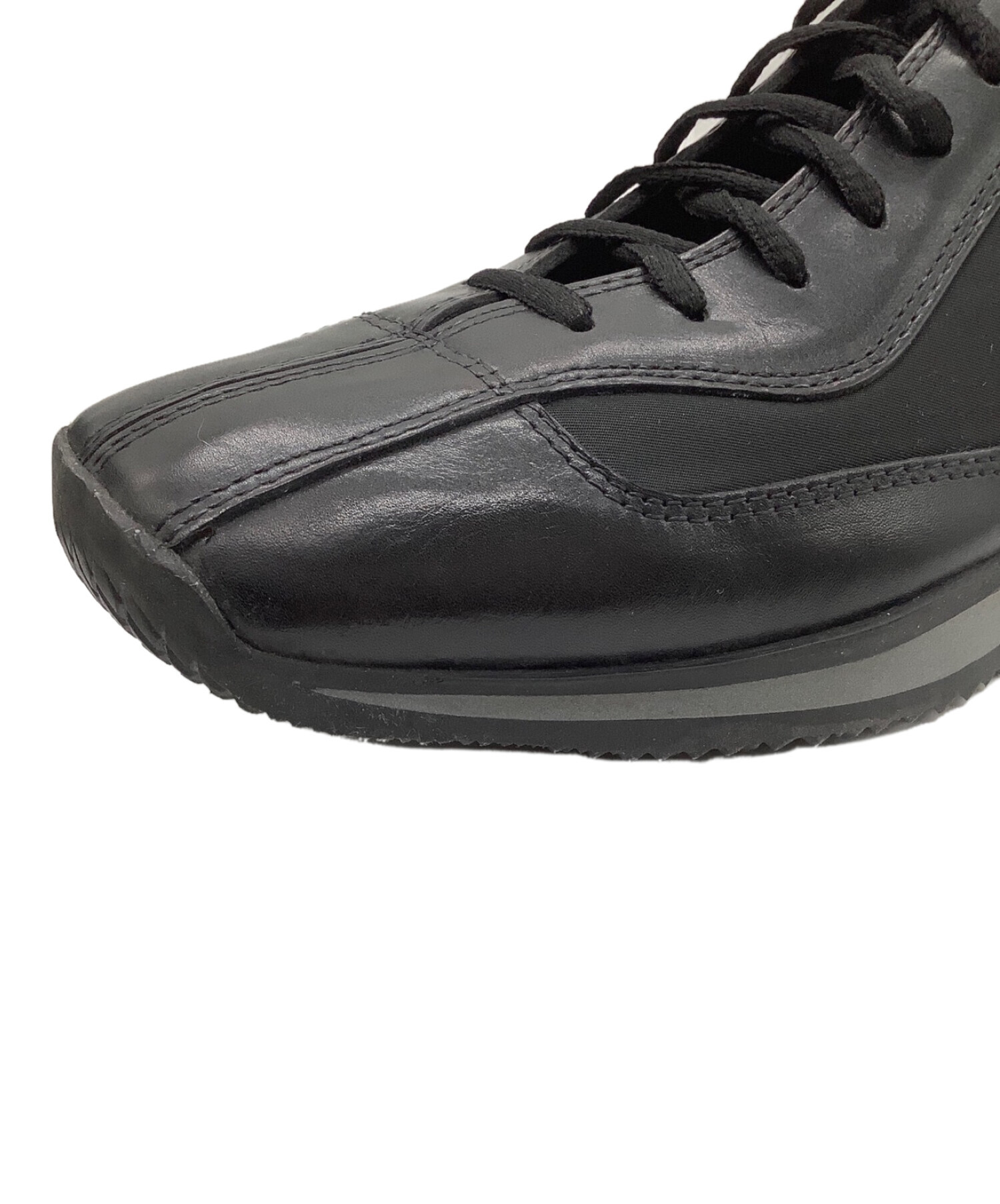 中古・古着通販】PRADA (プラダ) レースアップシューズ ブラック