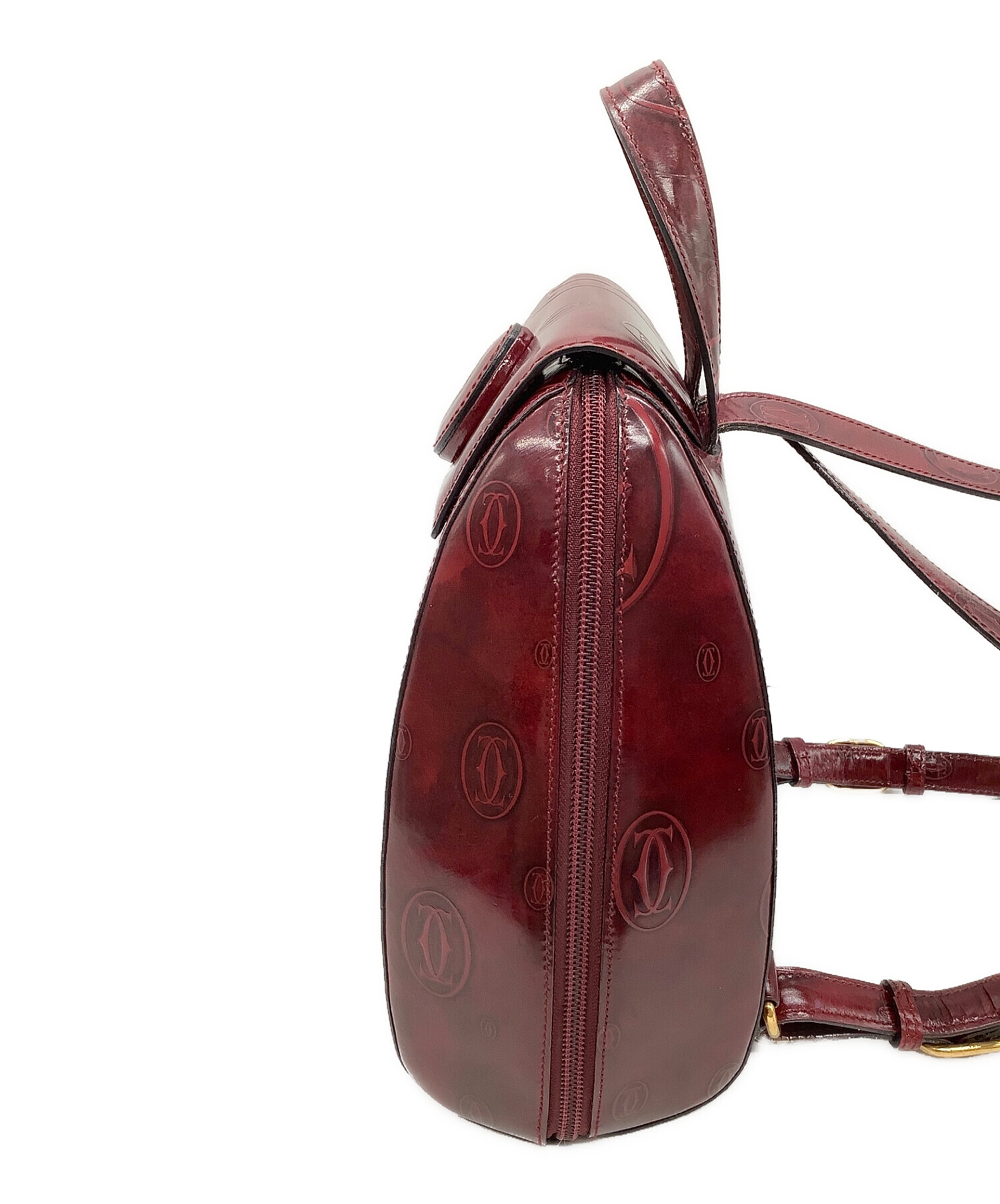 中古・古着通販】Cartier (カルティエ) リュック ボルドー サイズ