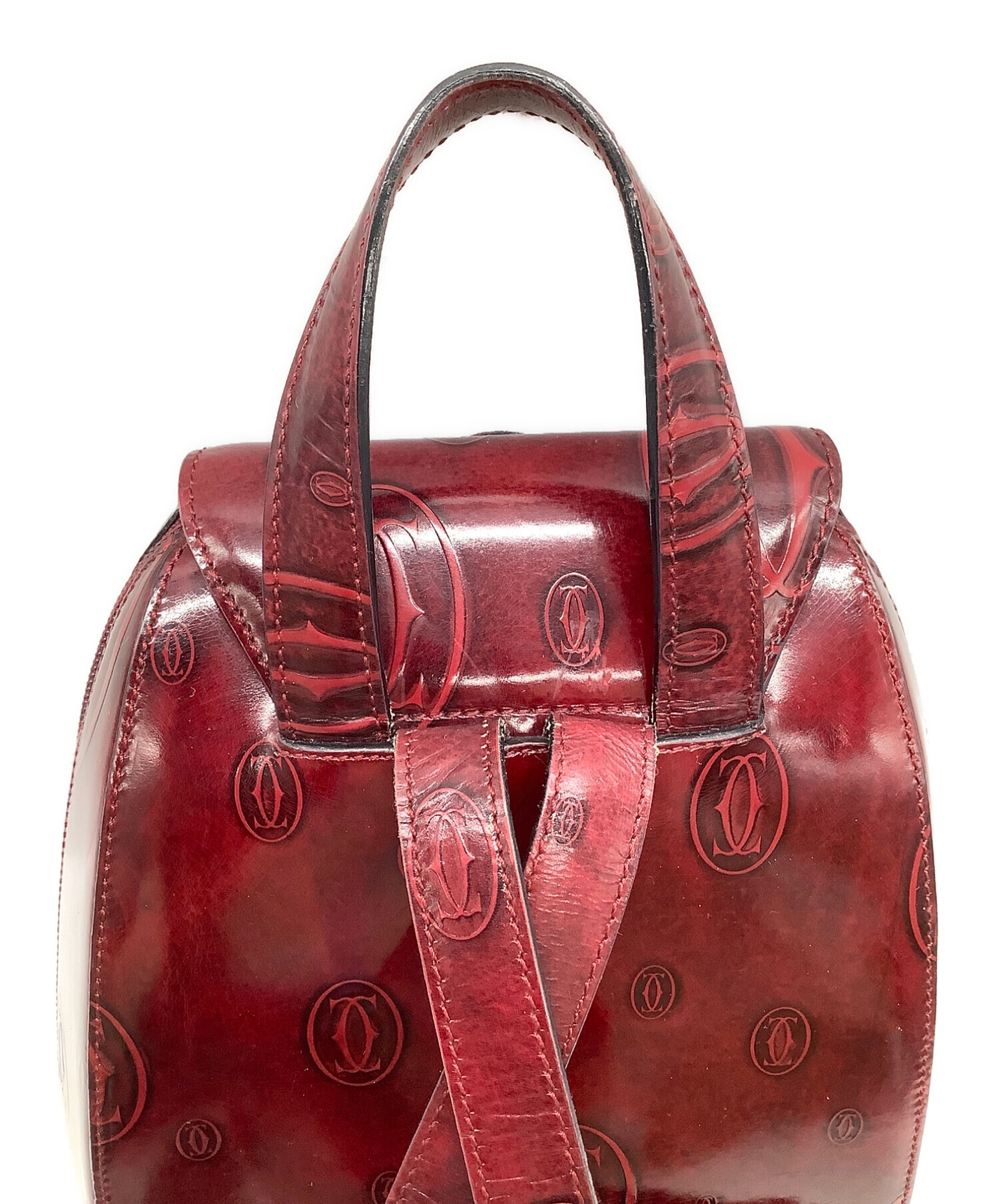 中古・古着通販】Cartier (カルティエ) リュック ボルドー サイズ