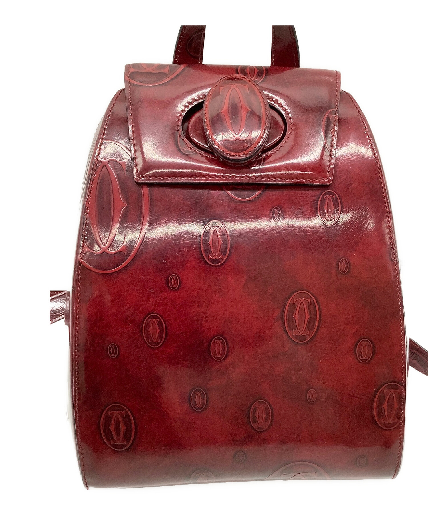 中古・古着通販】Cartier (カルティエ) リュック ボルドー サイズ