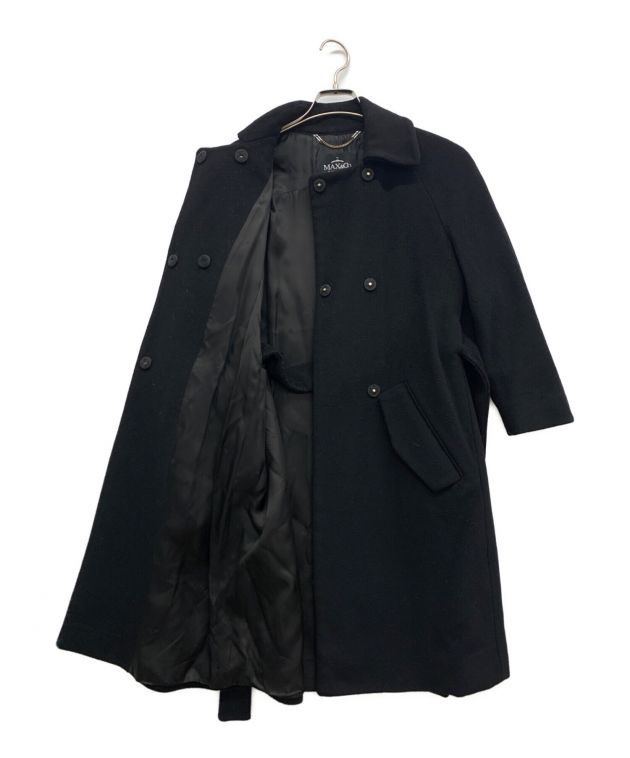 MAX&Co.アンゴラ混 チェスターコート ブラック Mサイズ マックスマーラ