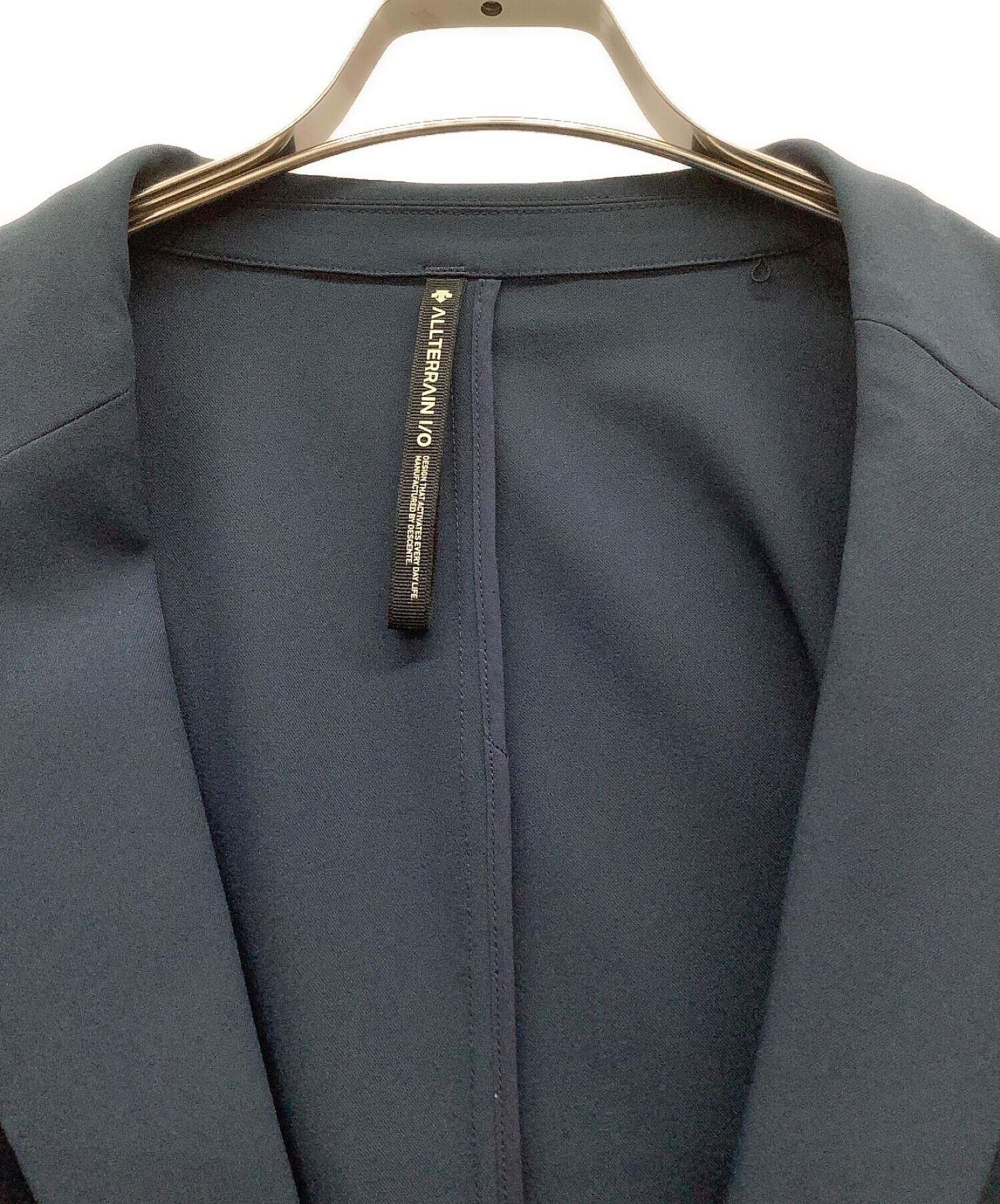 デサントオルテライン テックテイラードジャケット メンズ オーバーサイズ 洗える デサントオルテライン テックテイラードジャケット メンズ