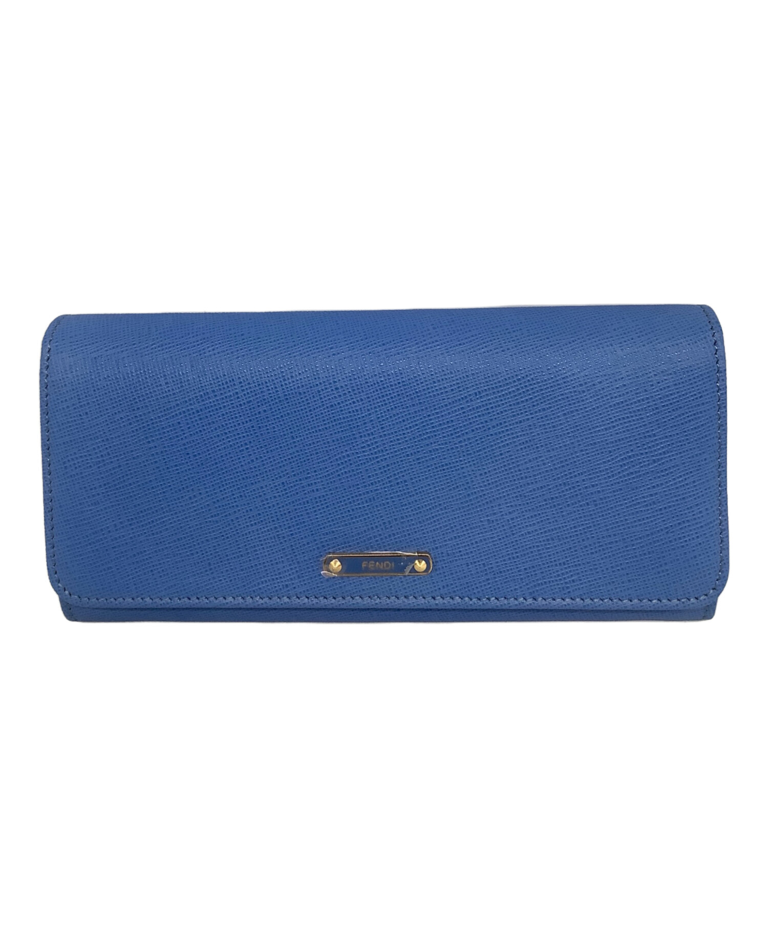 中古・古着通販】FENDI (フェンディ) 長財布 ブルー｜ブランド・古着 